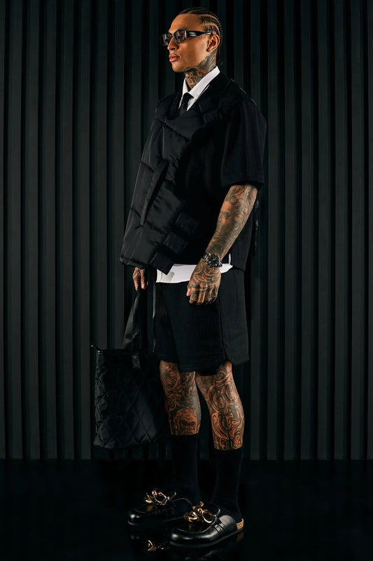 Show Up Basketball Short - Black Fashion Nova