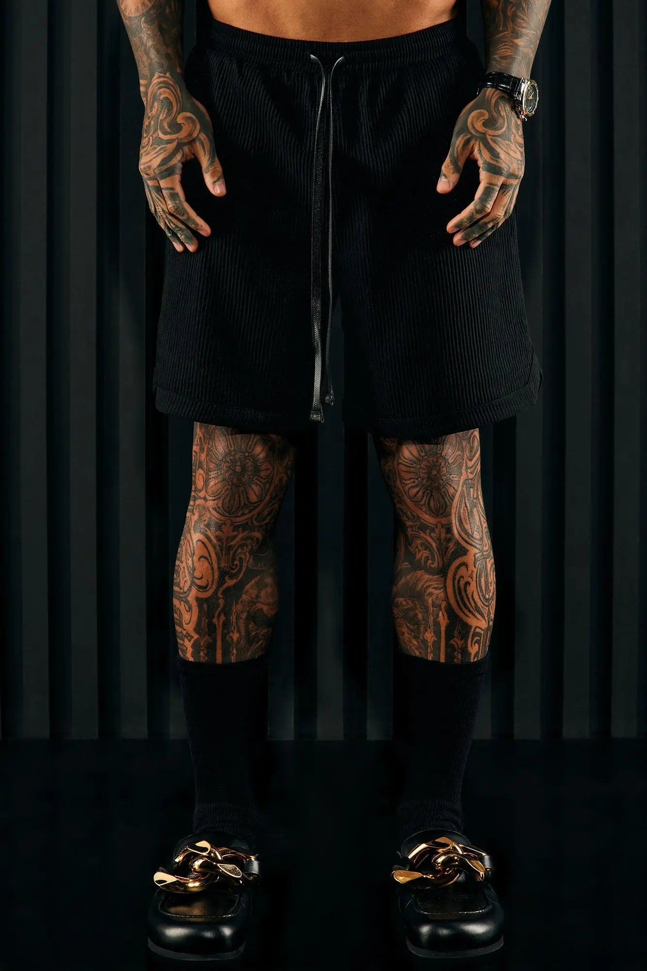 Show Up Basketball Short - Black Fashion Nova