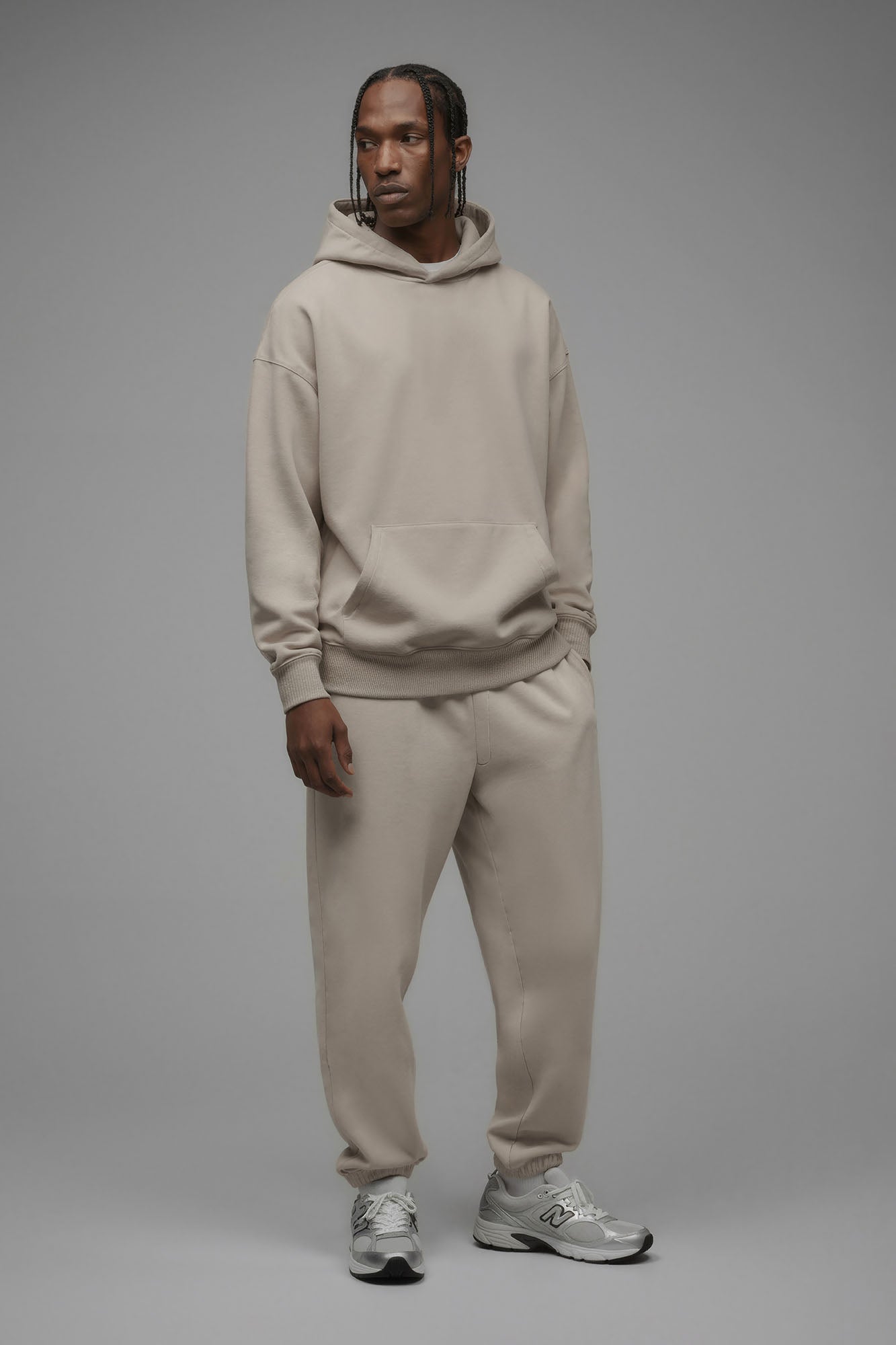 410 Relaxed Jogger - Sand Fashion Nova