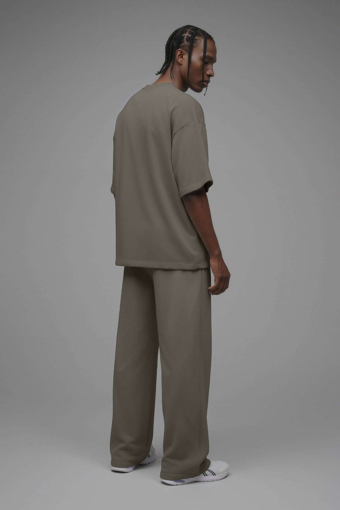 410 Baggy Sweatpants - Moss Grey Fashion Nova