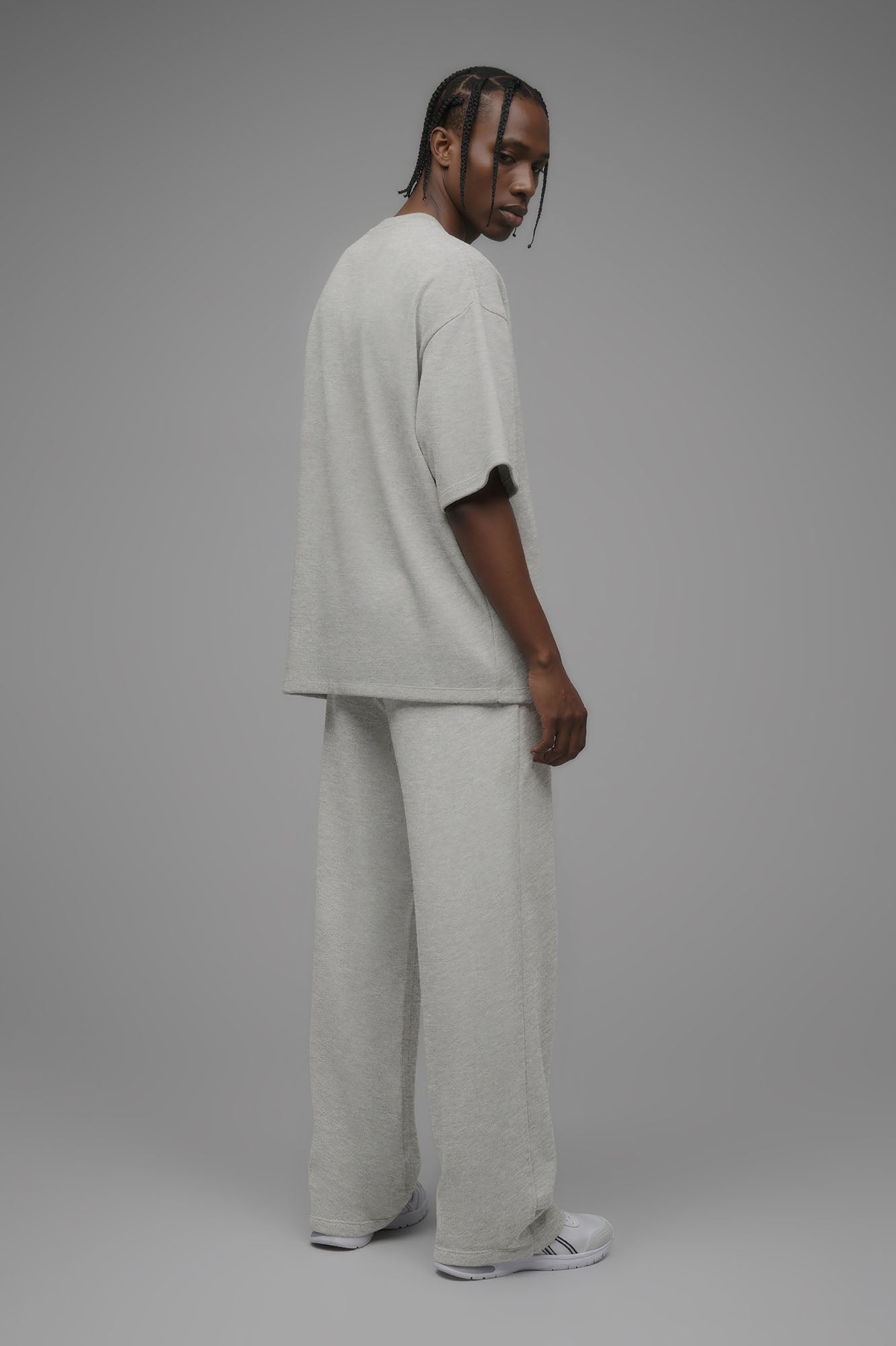 410 Baggy Sweatpants - Heather Grey Fashion Nova