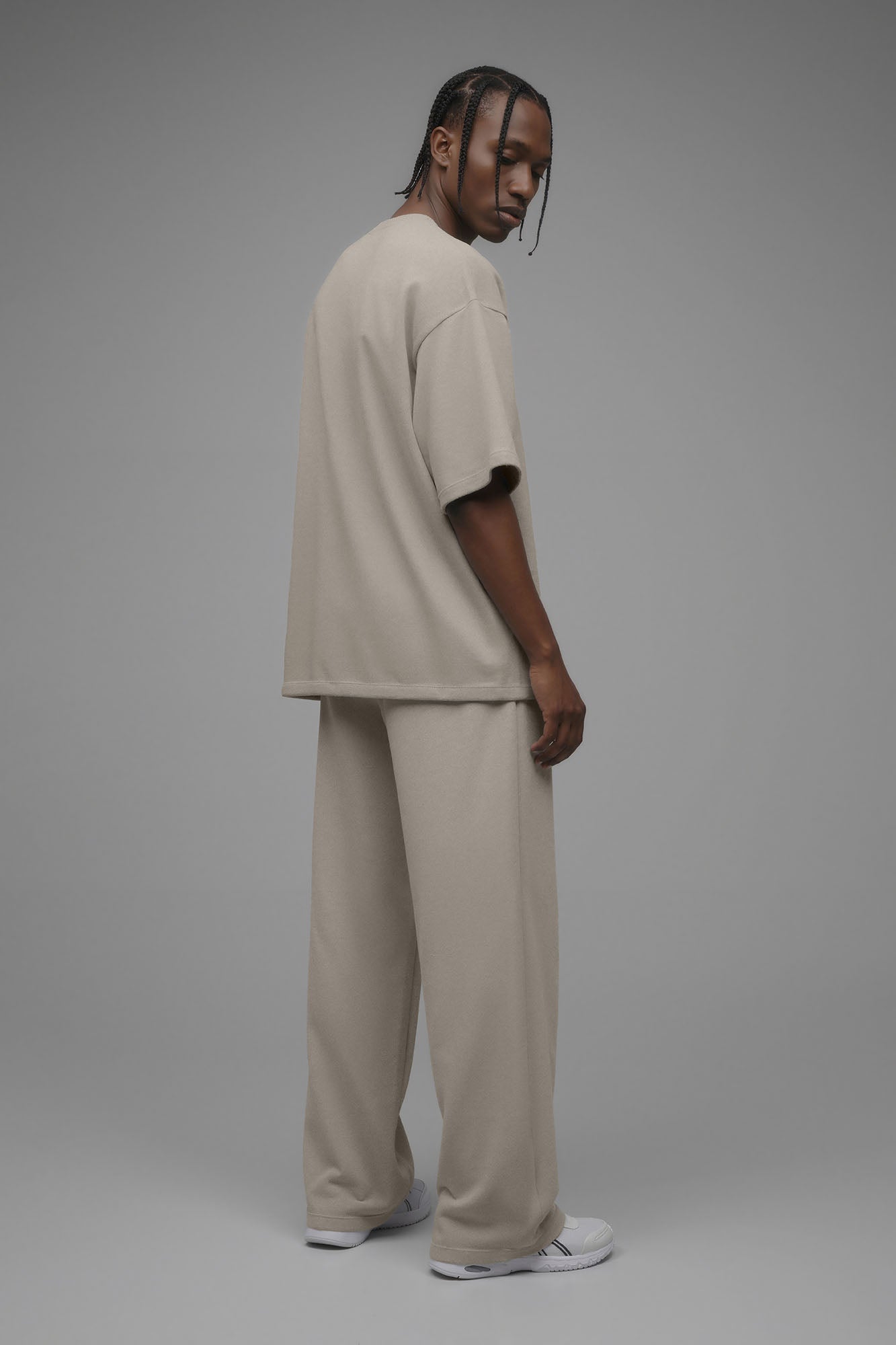 410 Baggy Sweatpants - Sand Fashion Nova