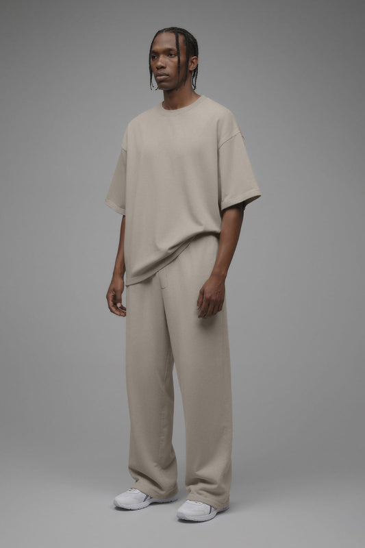 410 Baggy Sweatpants - Sand Fashion Nova