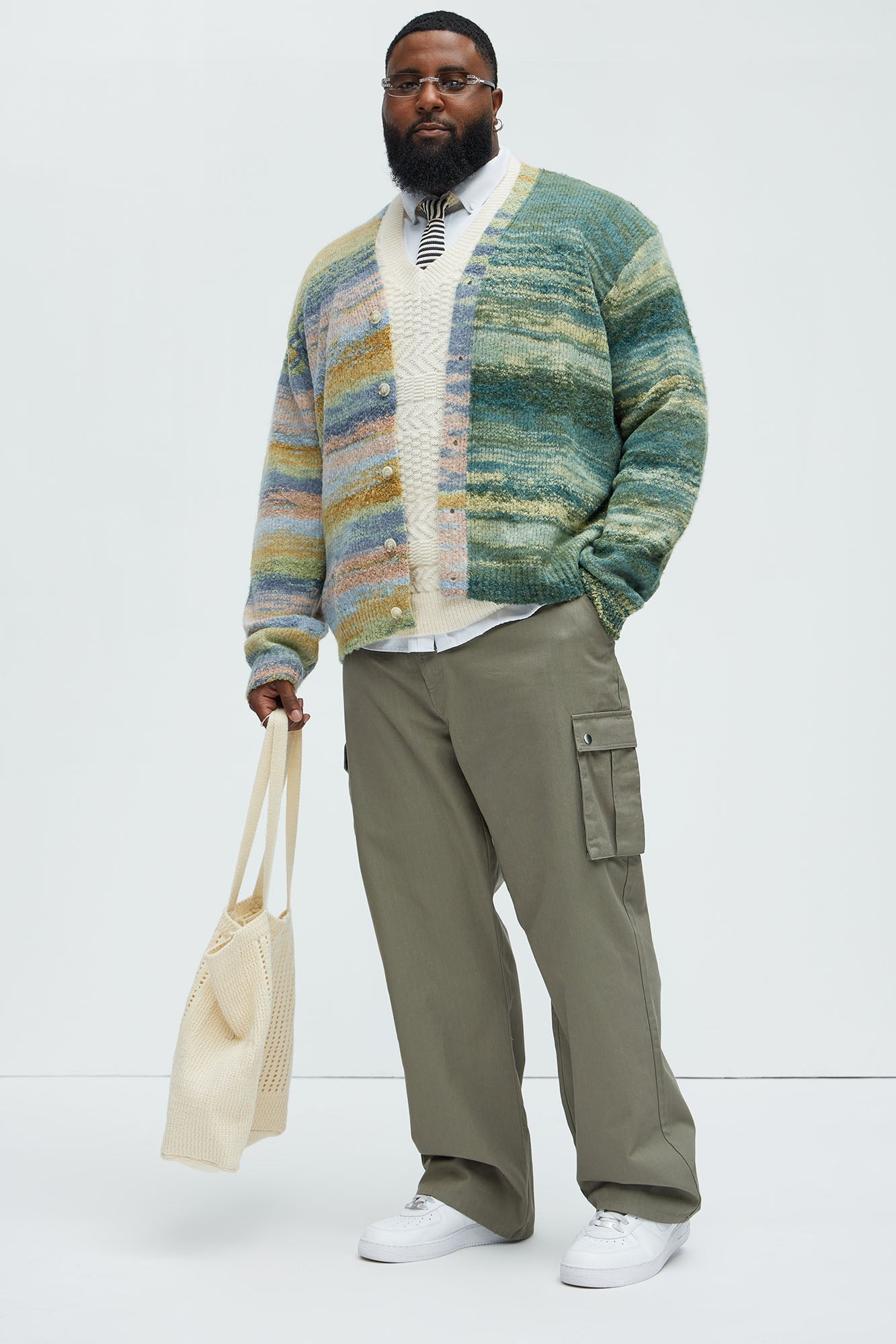 Cameroonian Textured Cardigan - Multi Color Fashion Nova
