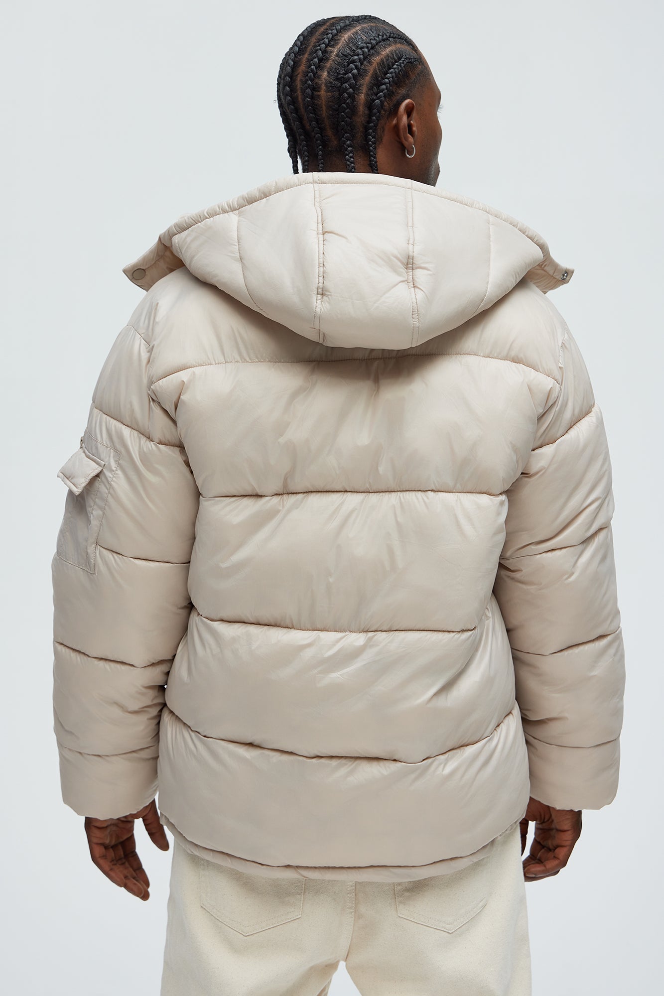Nixer Puffer Jacket - Tan Fashion Nova