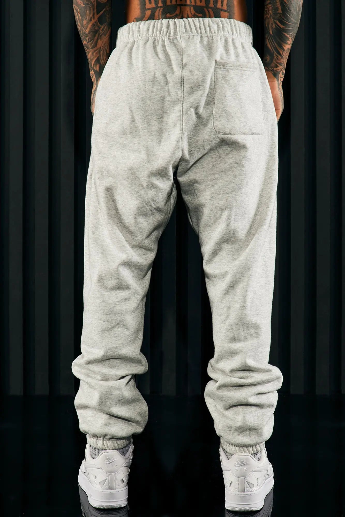 Tyson Heavyweight Sweat Jogger - Heather Grey Fashion Nova