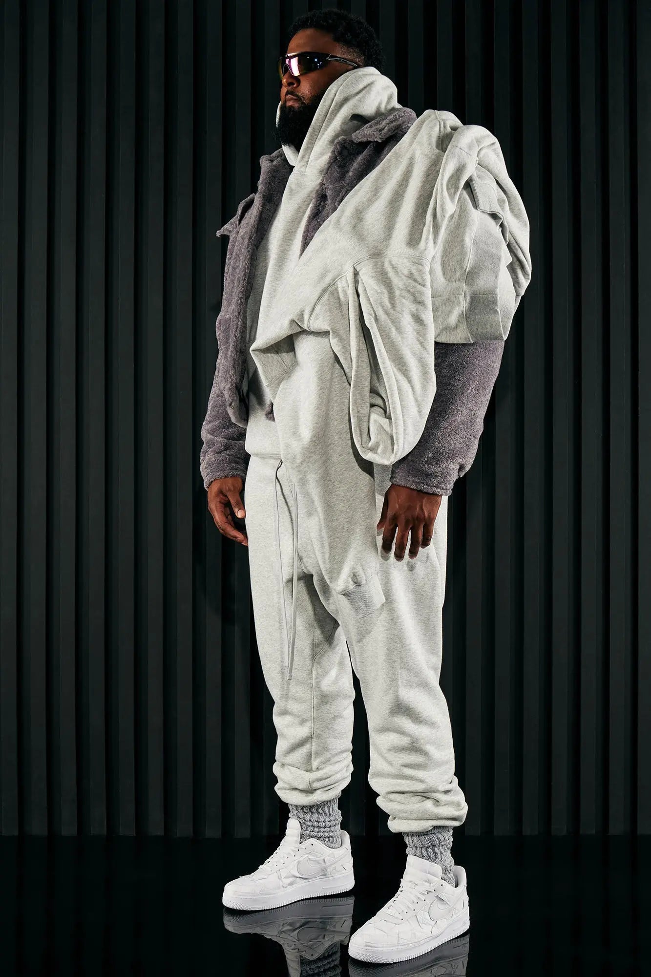 Tyson Heavyweight Sweat Jogger - Heather Grey Fashion Nova