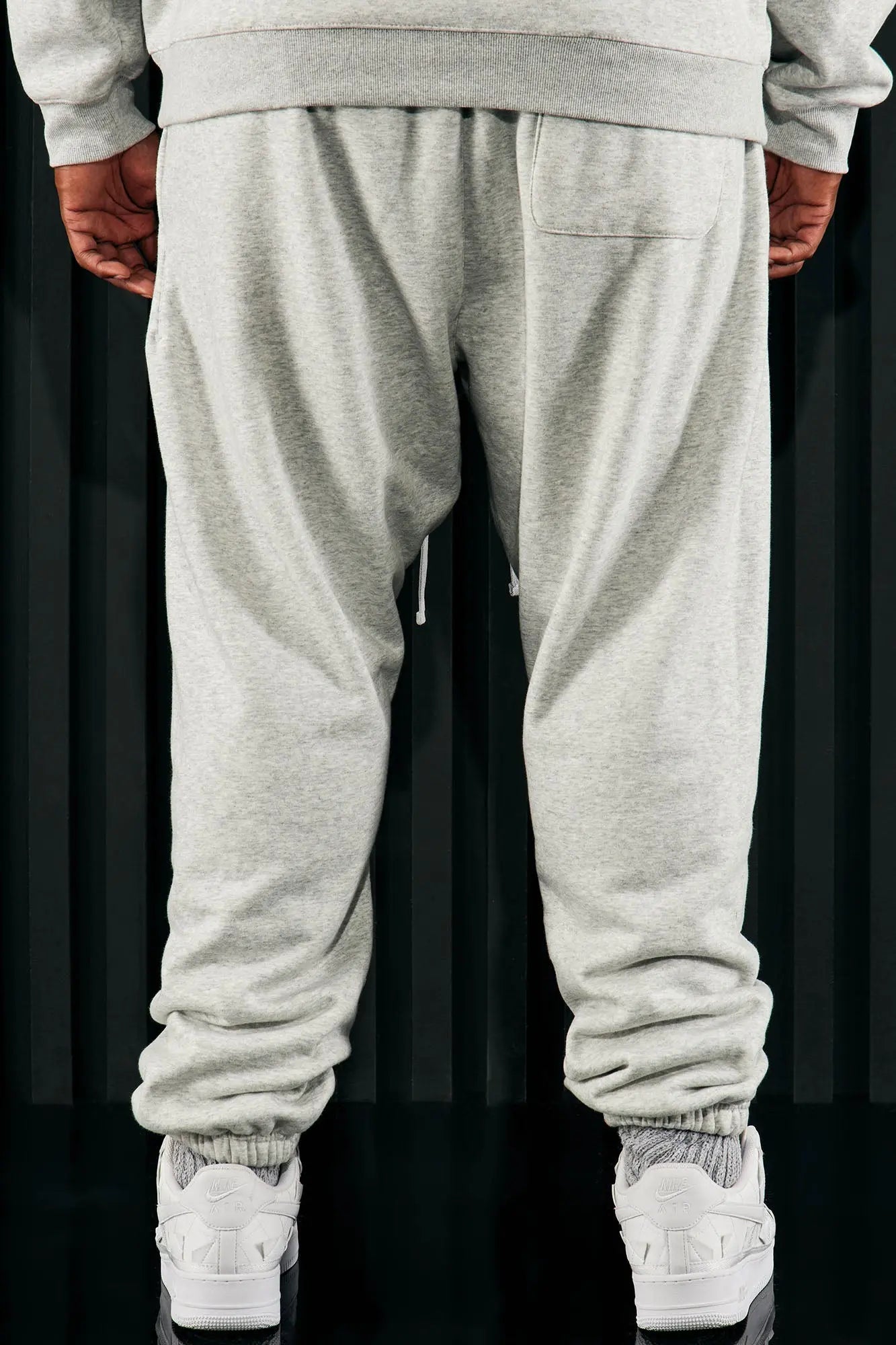Tyson Heavyweight Sweat Jogger - Heather Grey Fashion Nova