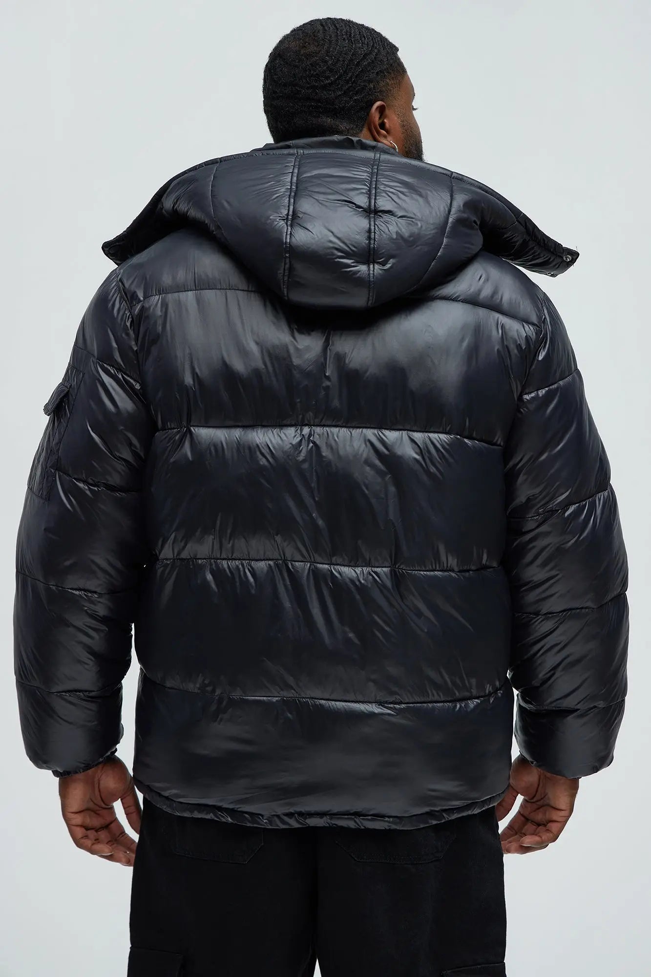 Nixer Puffer Jacket - Black Fashion Nova