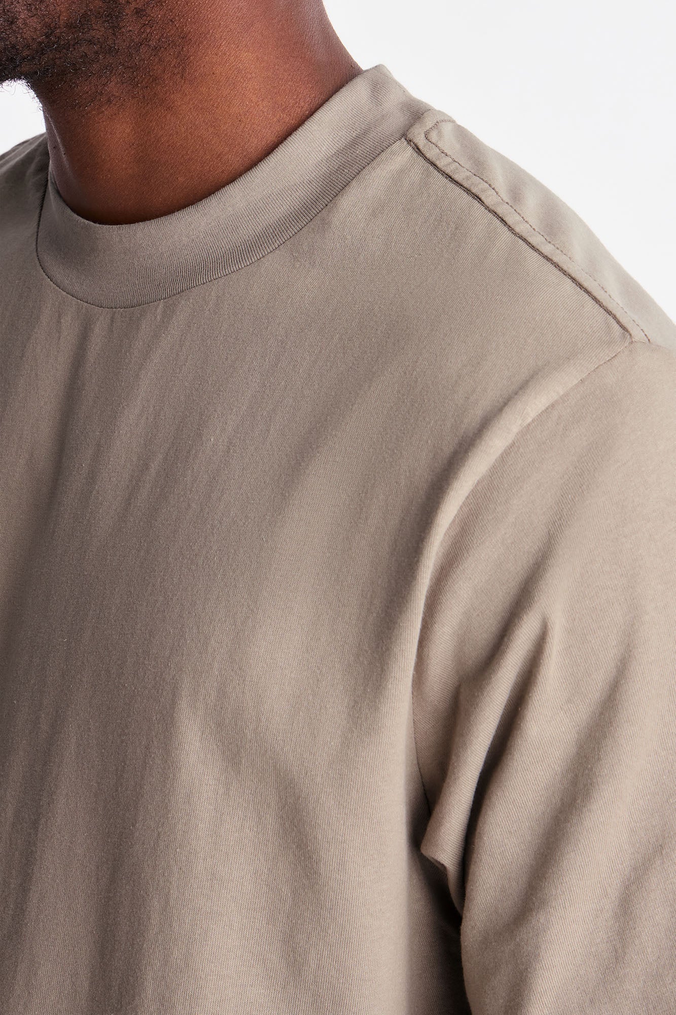 Oversized Heavyweight Tee 240GSM - Taupe Fashion Nova