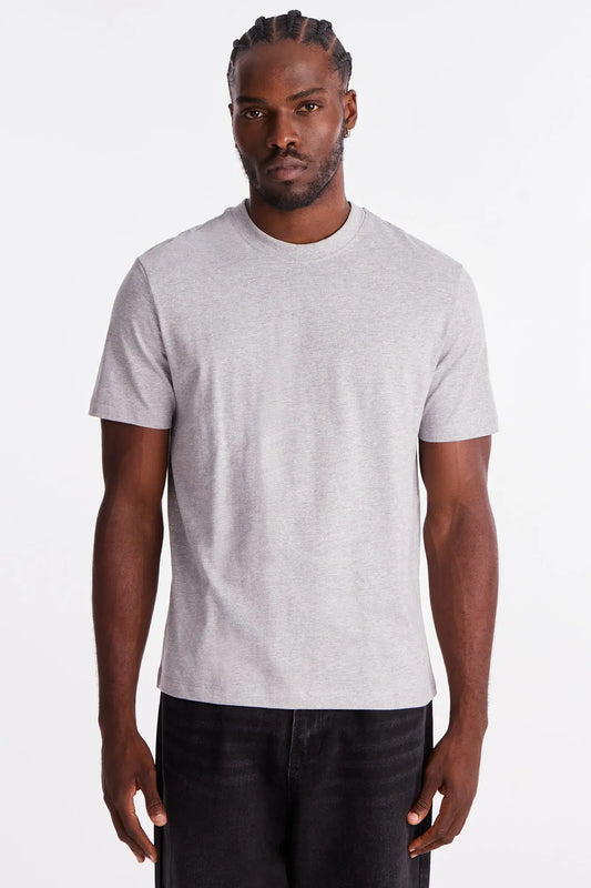 Classic Lightweight Tee - HeatherGrey Fashion Nova
