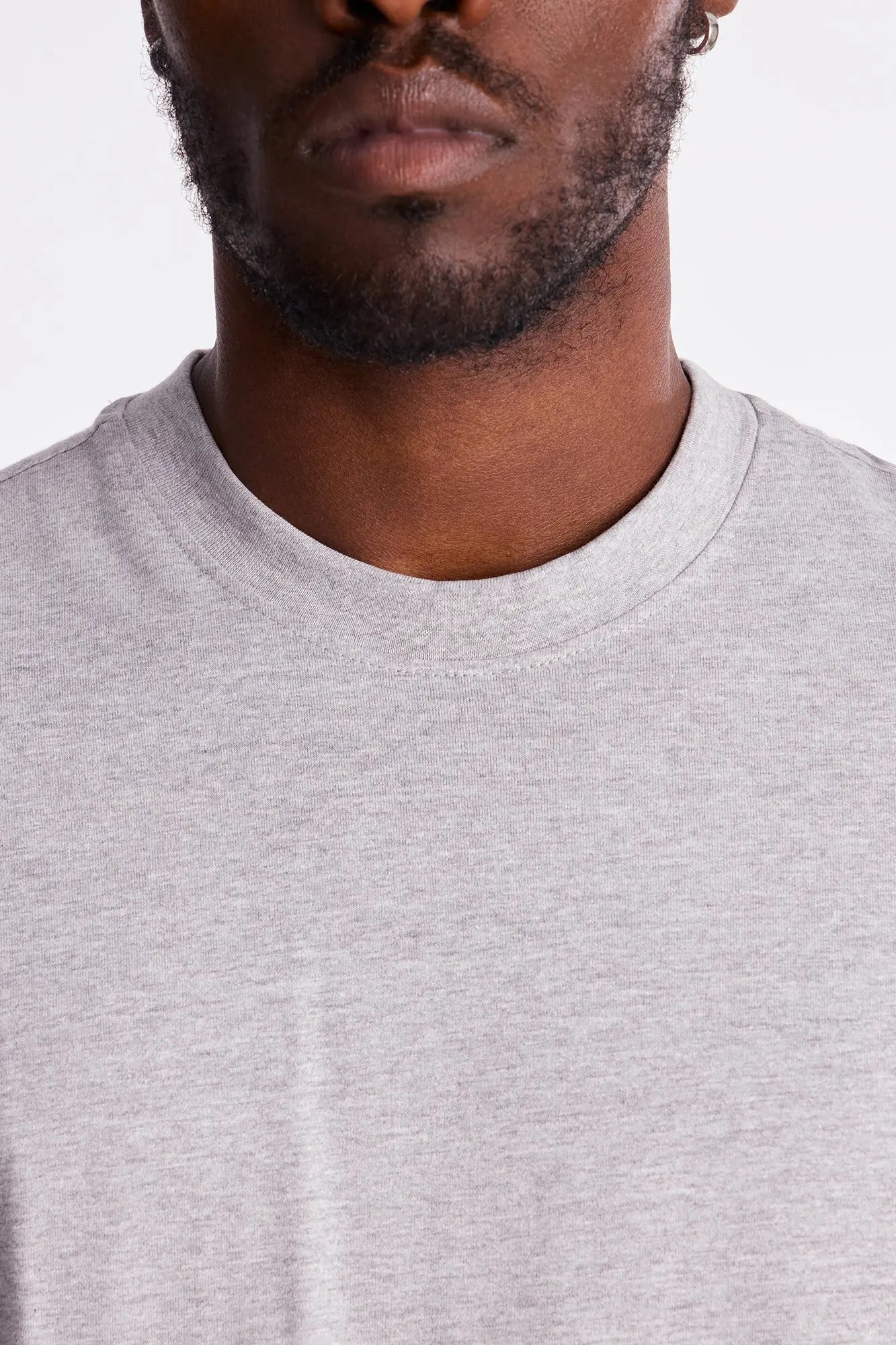 Classic Lightweight Tee - HeatherGrey Fashion Nova