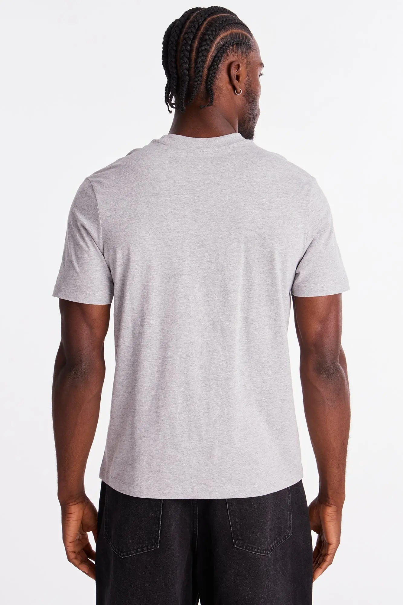 Classic Lightweight Tee - HeatherGrey Fashion Nova