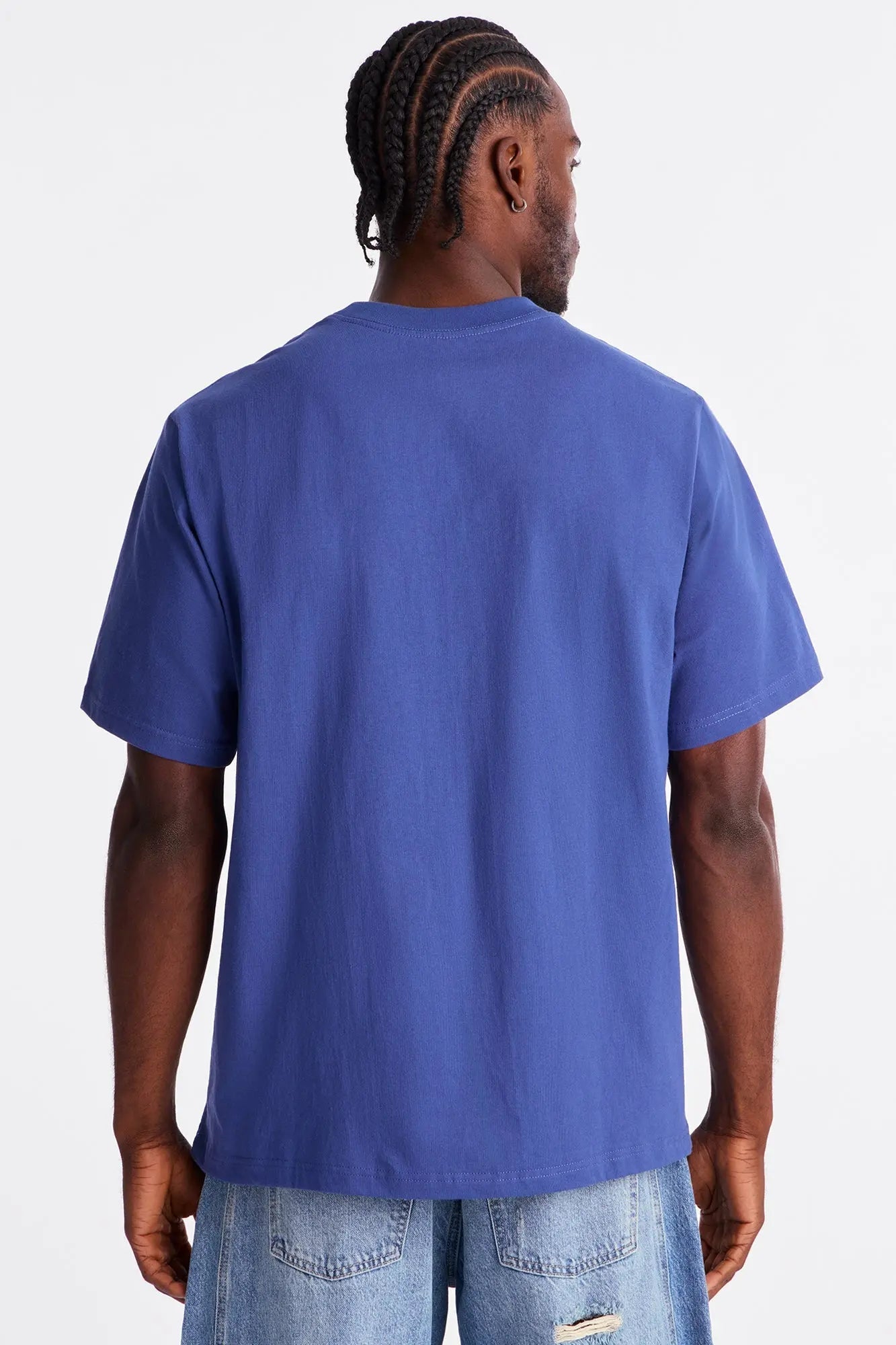 Oversized Heavyweight Tee 240GSM - Navy Fashion Nova