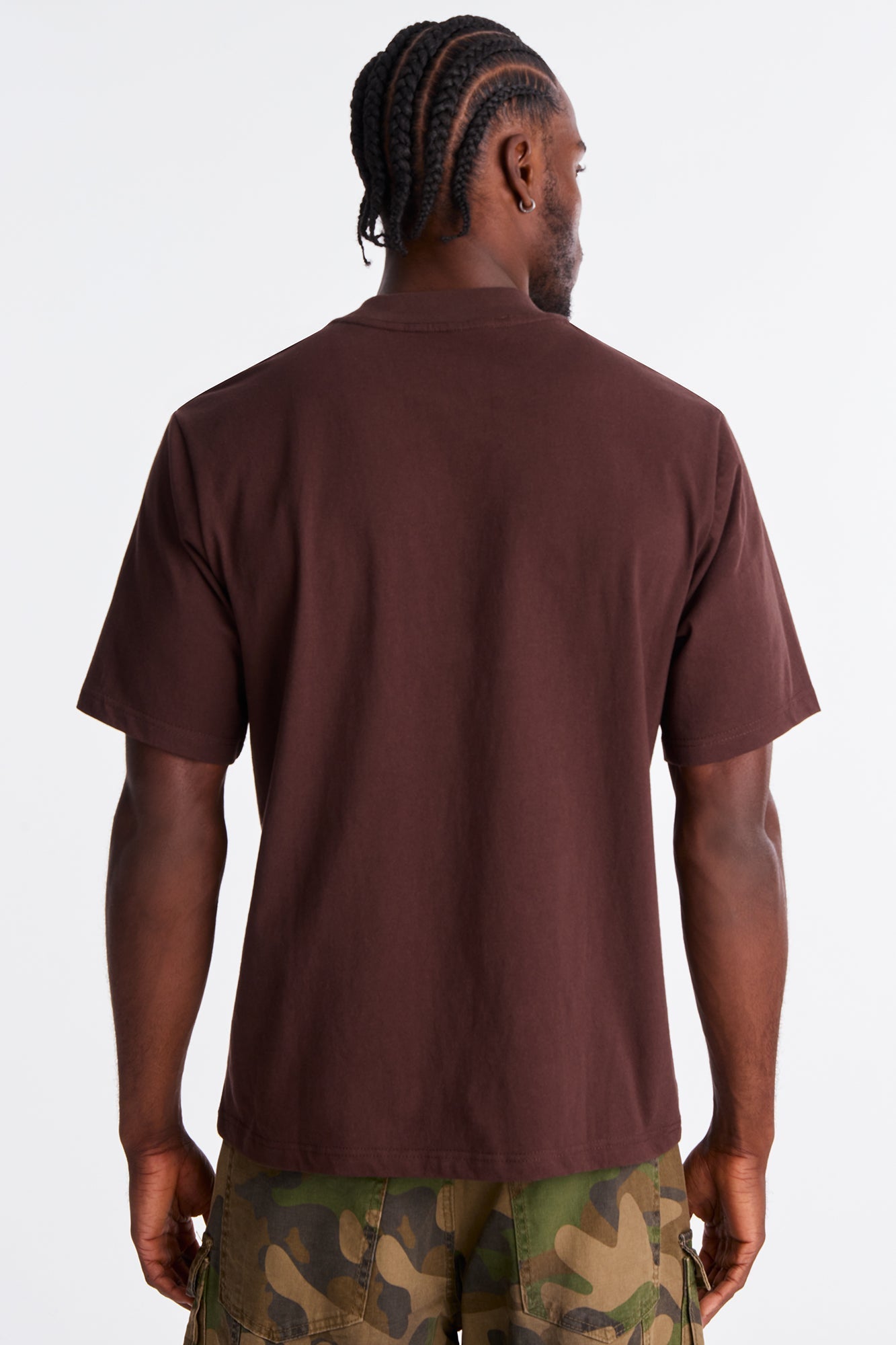 Oversized Heavyweight Tee 240GSM - Brown Fashion Nova