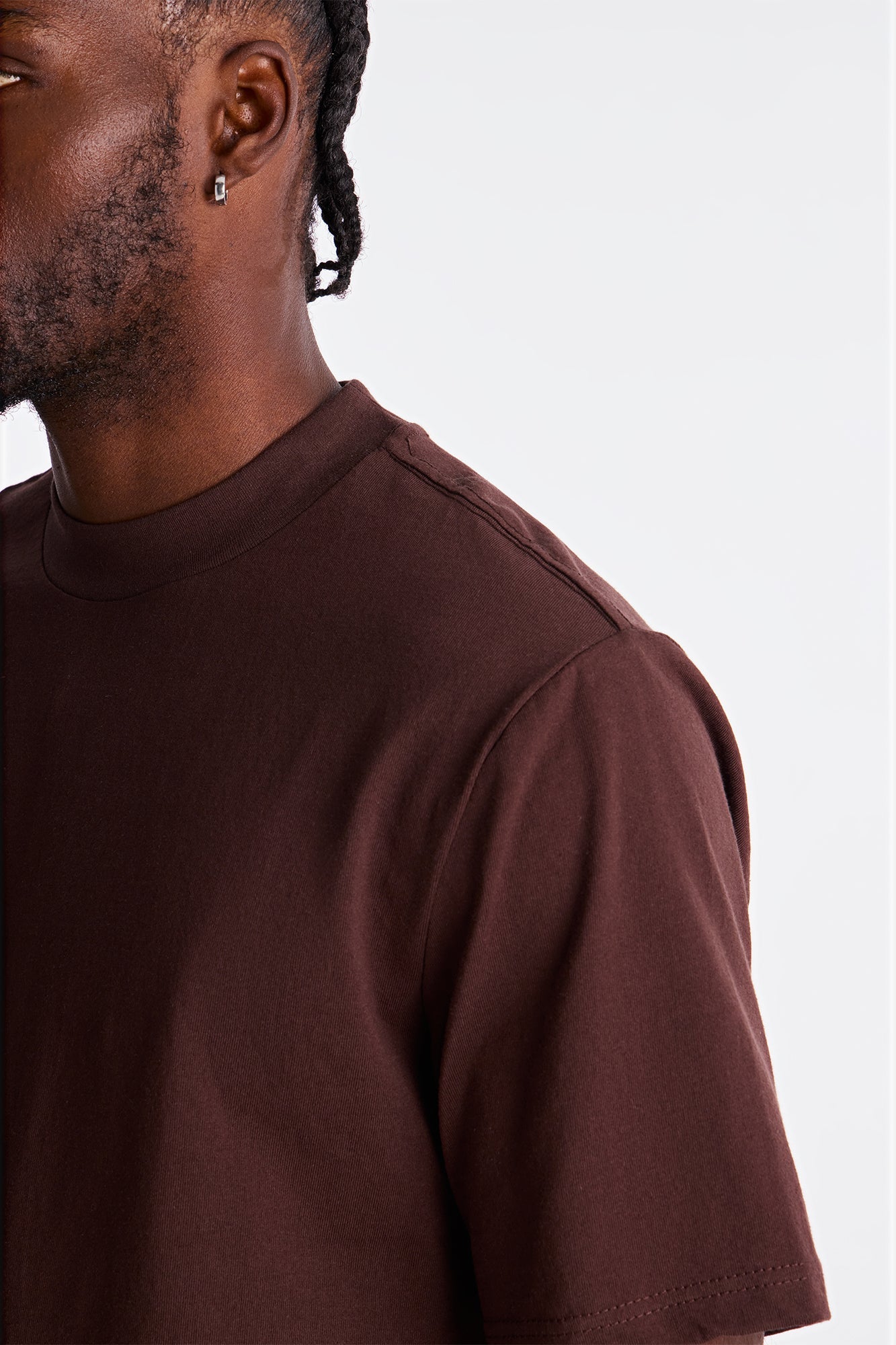 Oversized Heavyweight Tee 240GSM - Brown Fashion Nova