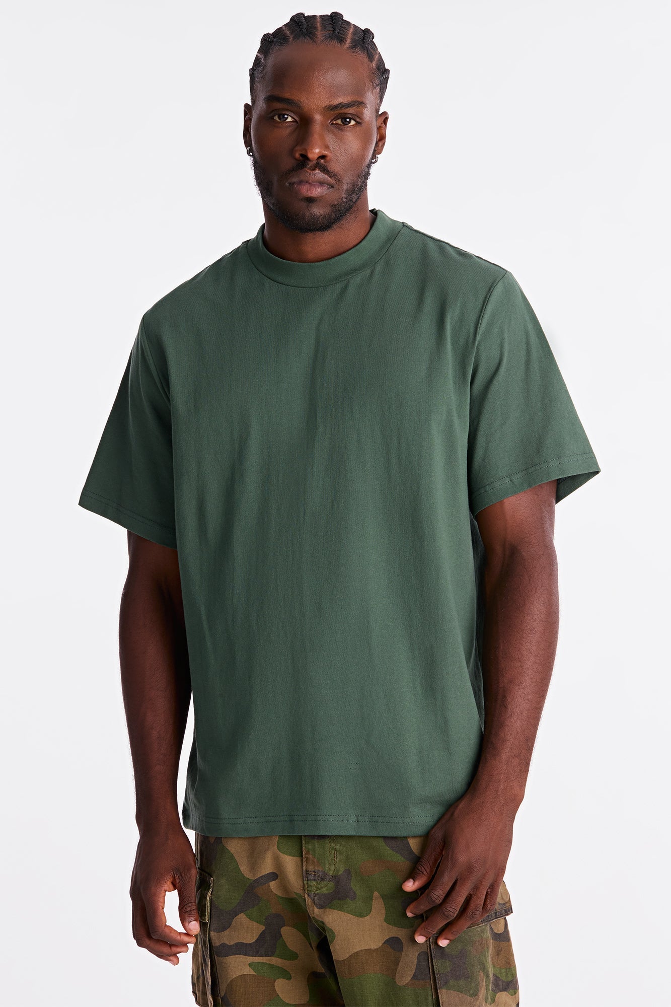 Oversized Heavyweight Tee 240GSM - Hunter Fashion Nova