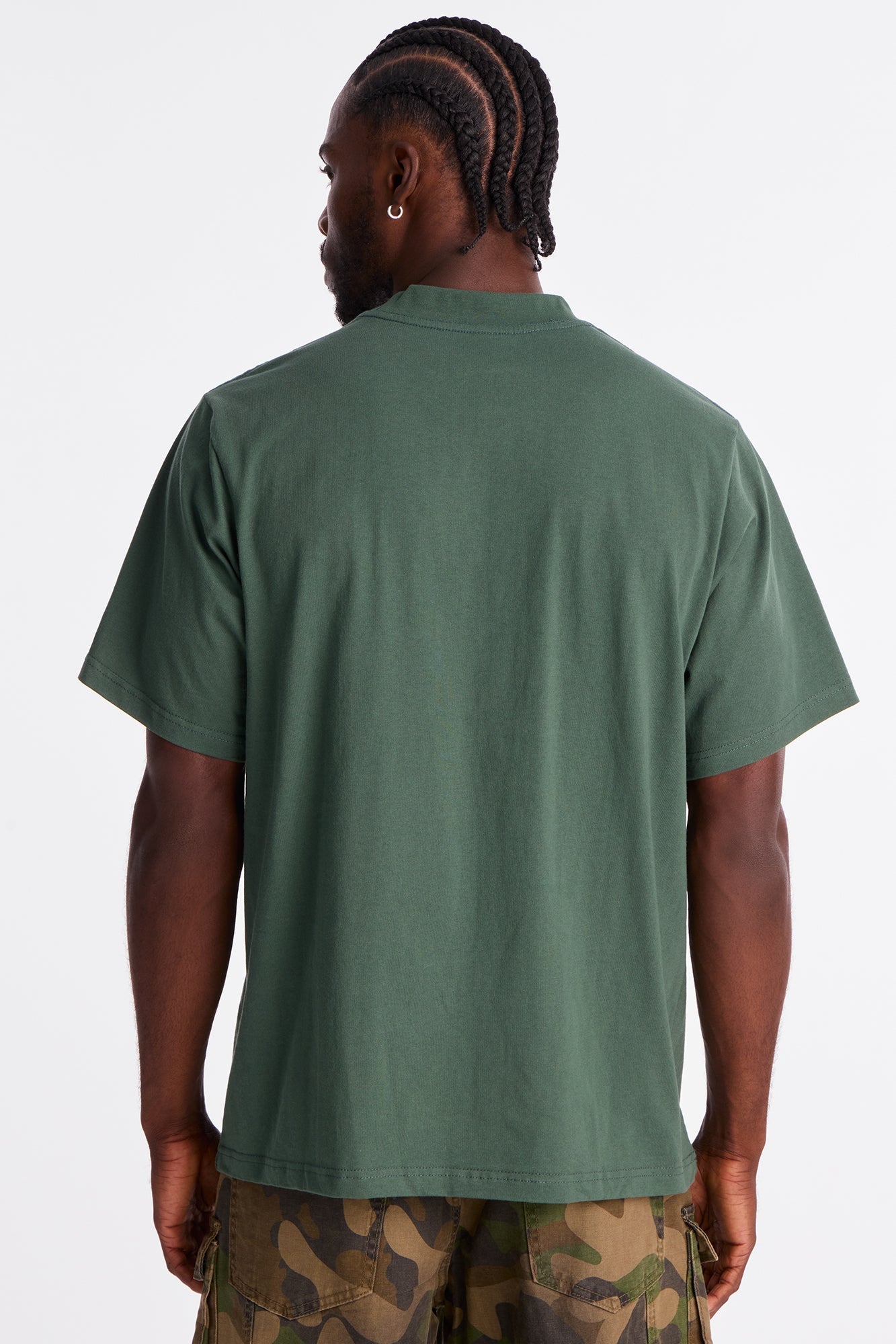 Oversized Heavyweight Tee 240GSM - Hunter Fashion Nova