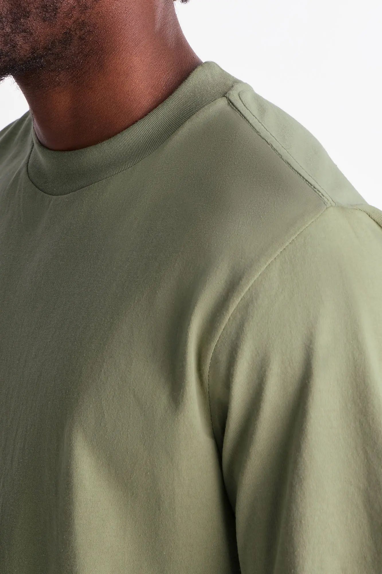 Oversized Heavyweight Tee 240GSM - Olive Fashion Nova