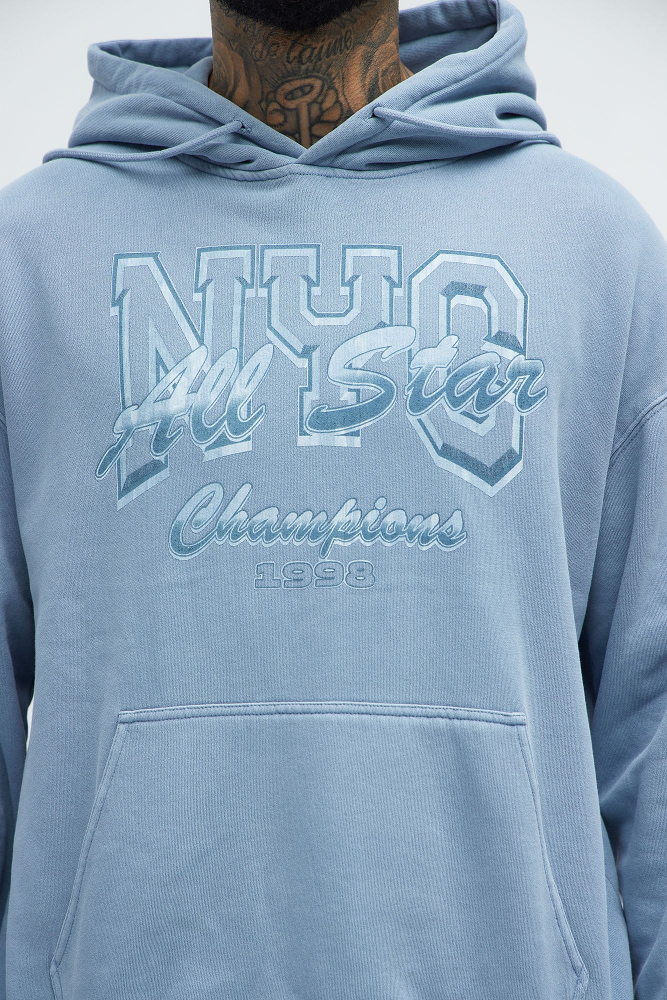 NYC All Star Hoodie - Grey Fashion Nova