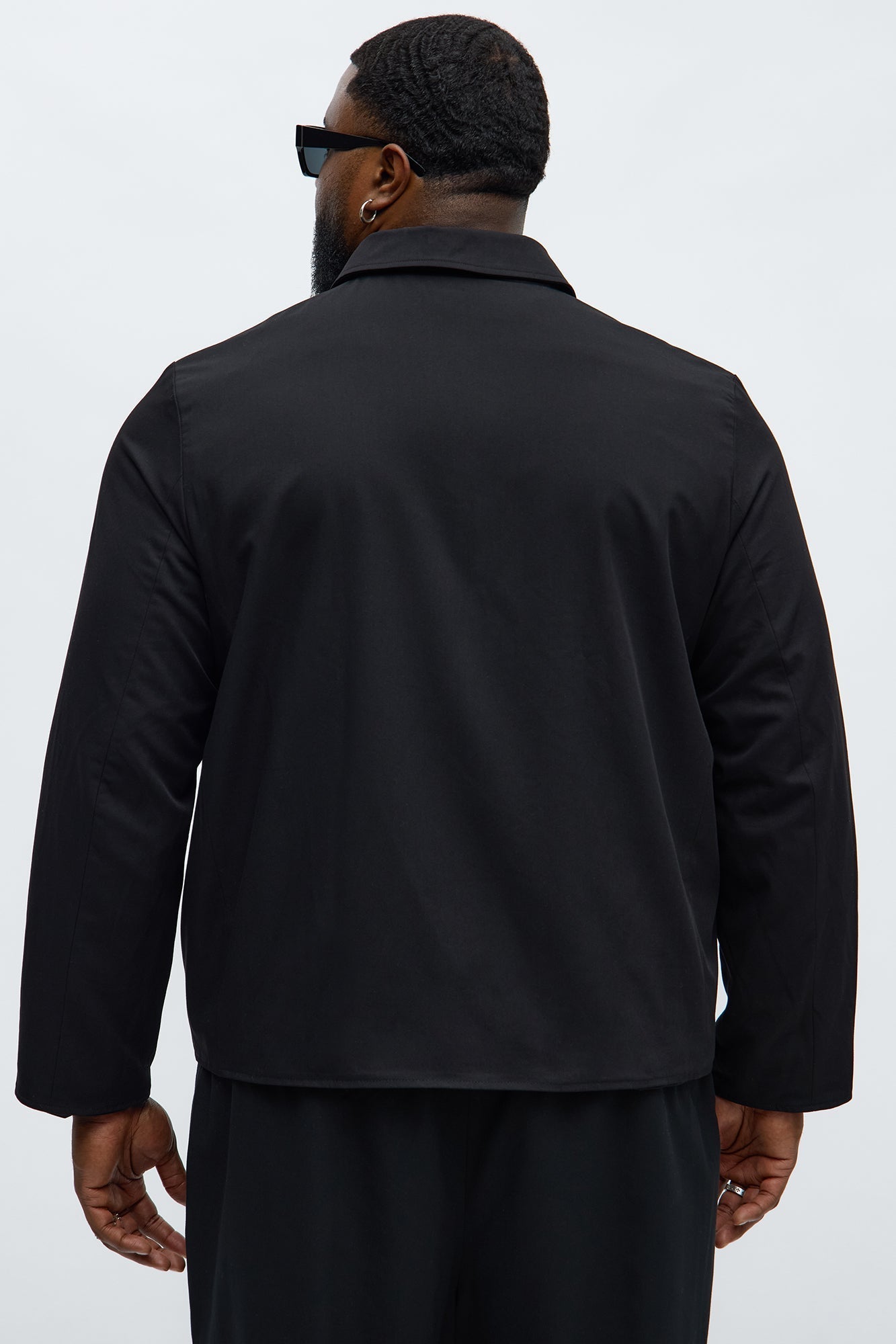 Erod Casual Zip Jacket - Black Fashion Nova