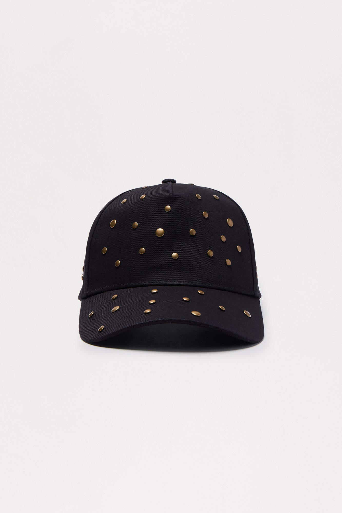 Studded Strapback Hat - Black Fashion Nova