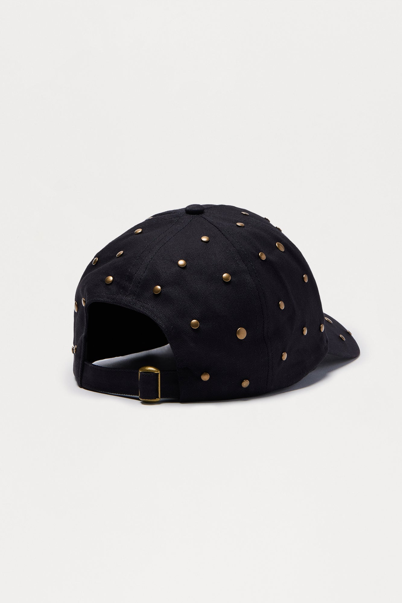 Studded Strapback Hat - Black Fashion Nova