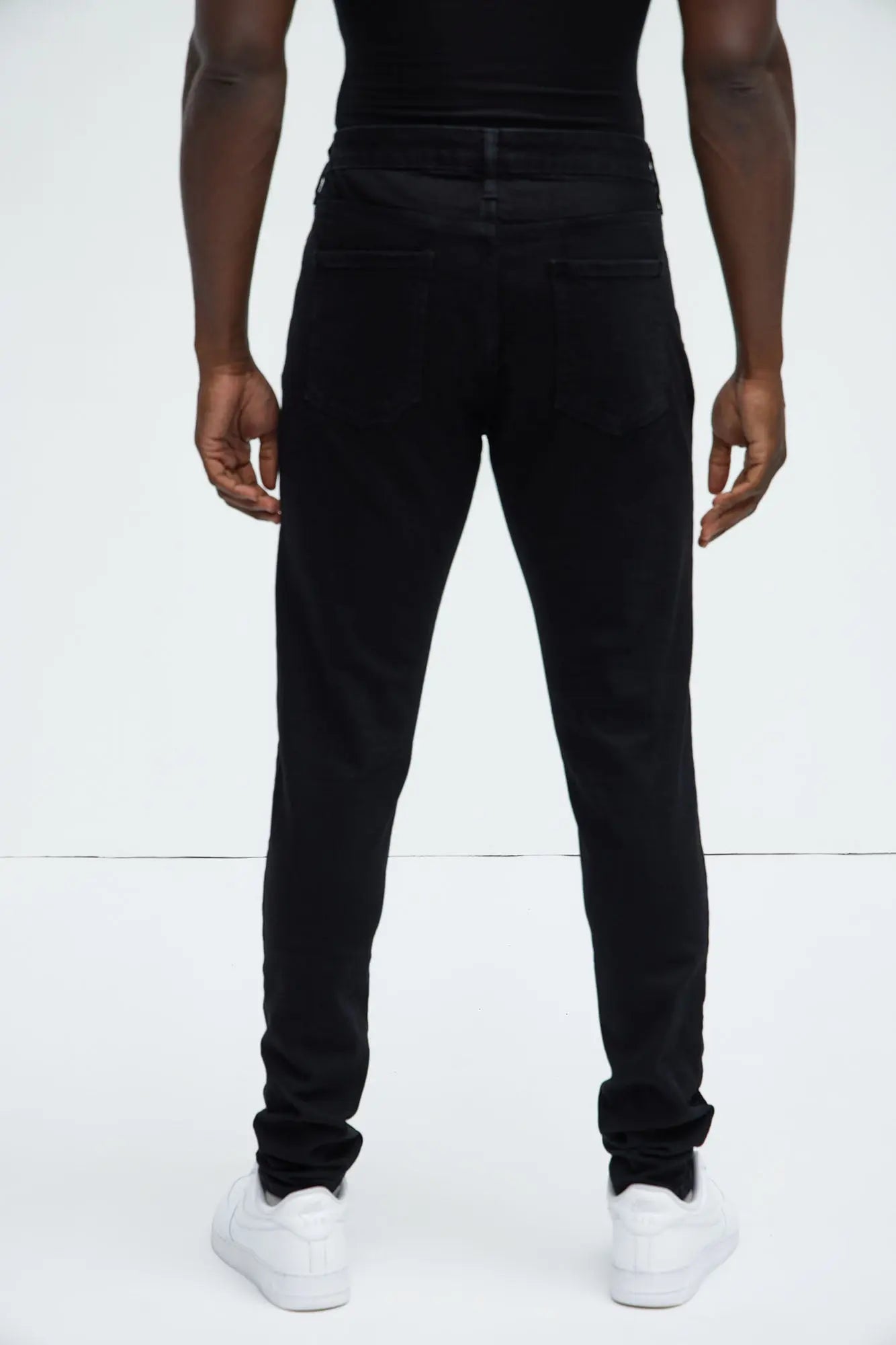 Cornell Stacked Skinny Jeans - Black Fashion Nova