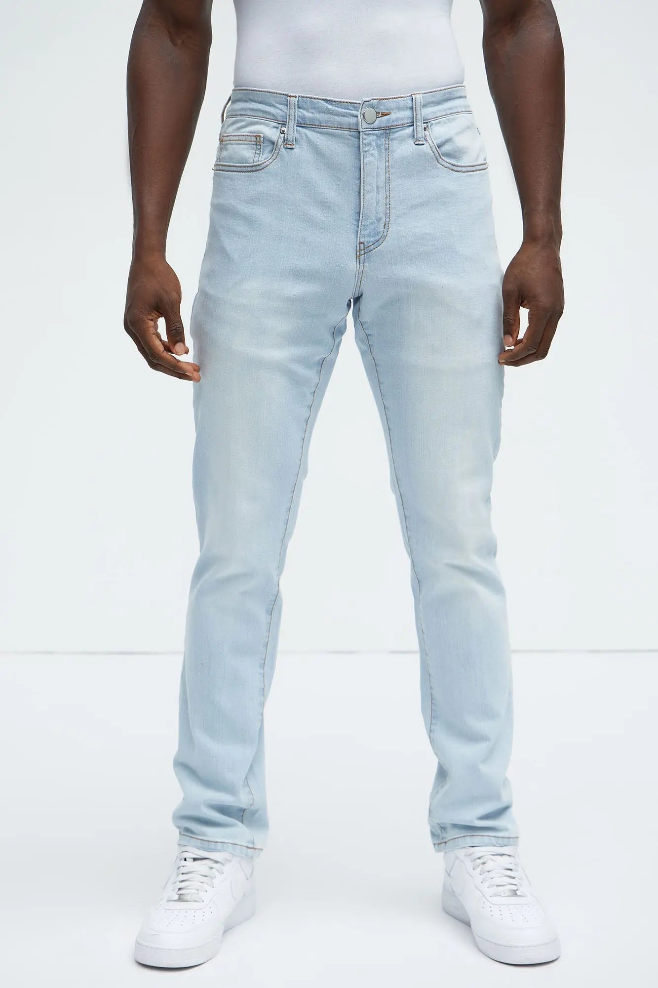 Cornell Slim Jeans - Light Blue Wash Fashion Nova