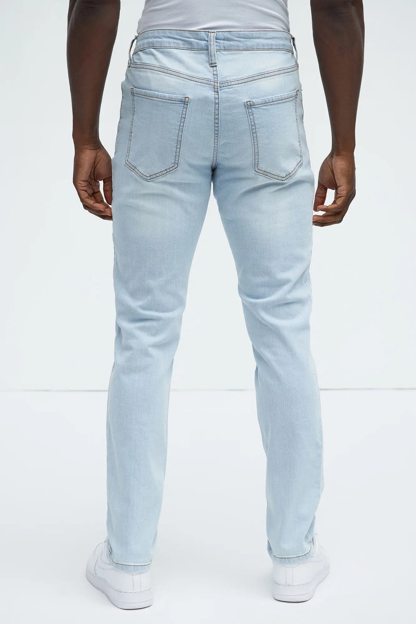 Cornell Slim Jeans - Light Blue Wash Fashion Nova