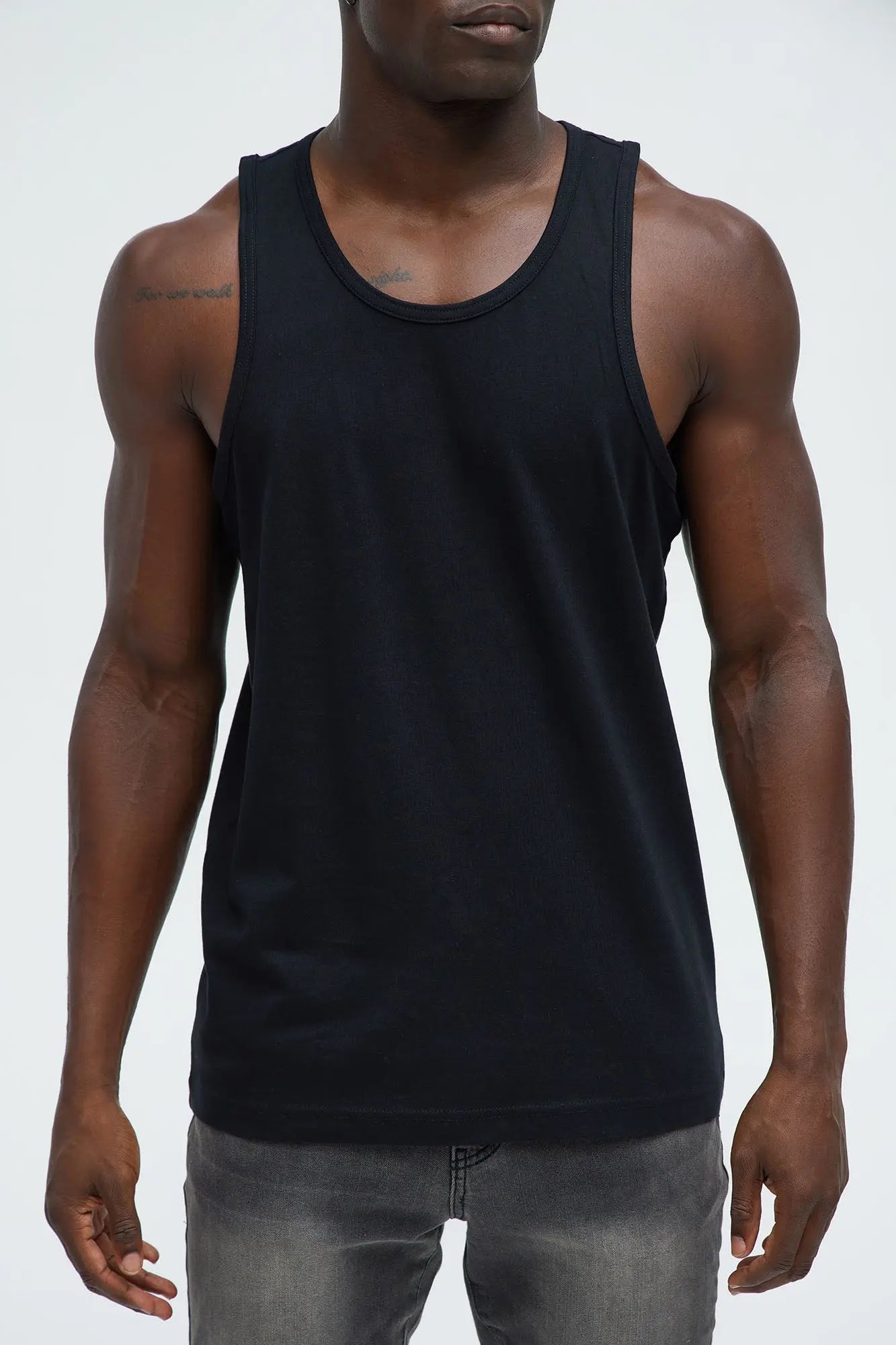 Essential Tank Top - Black Fashion Nova