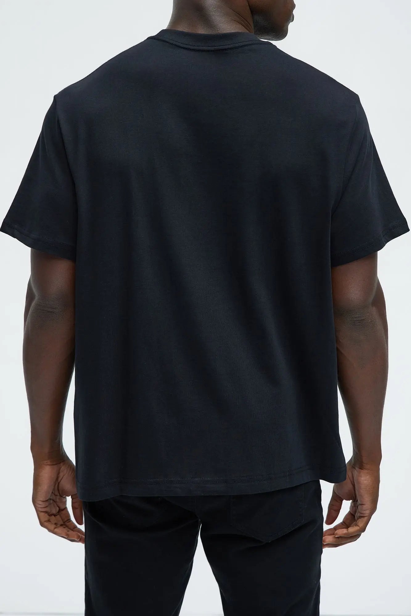 FN Essential Crew Tees 3 Pack - Black Fashion Nova