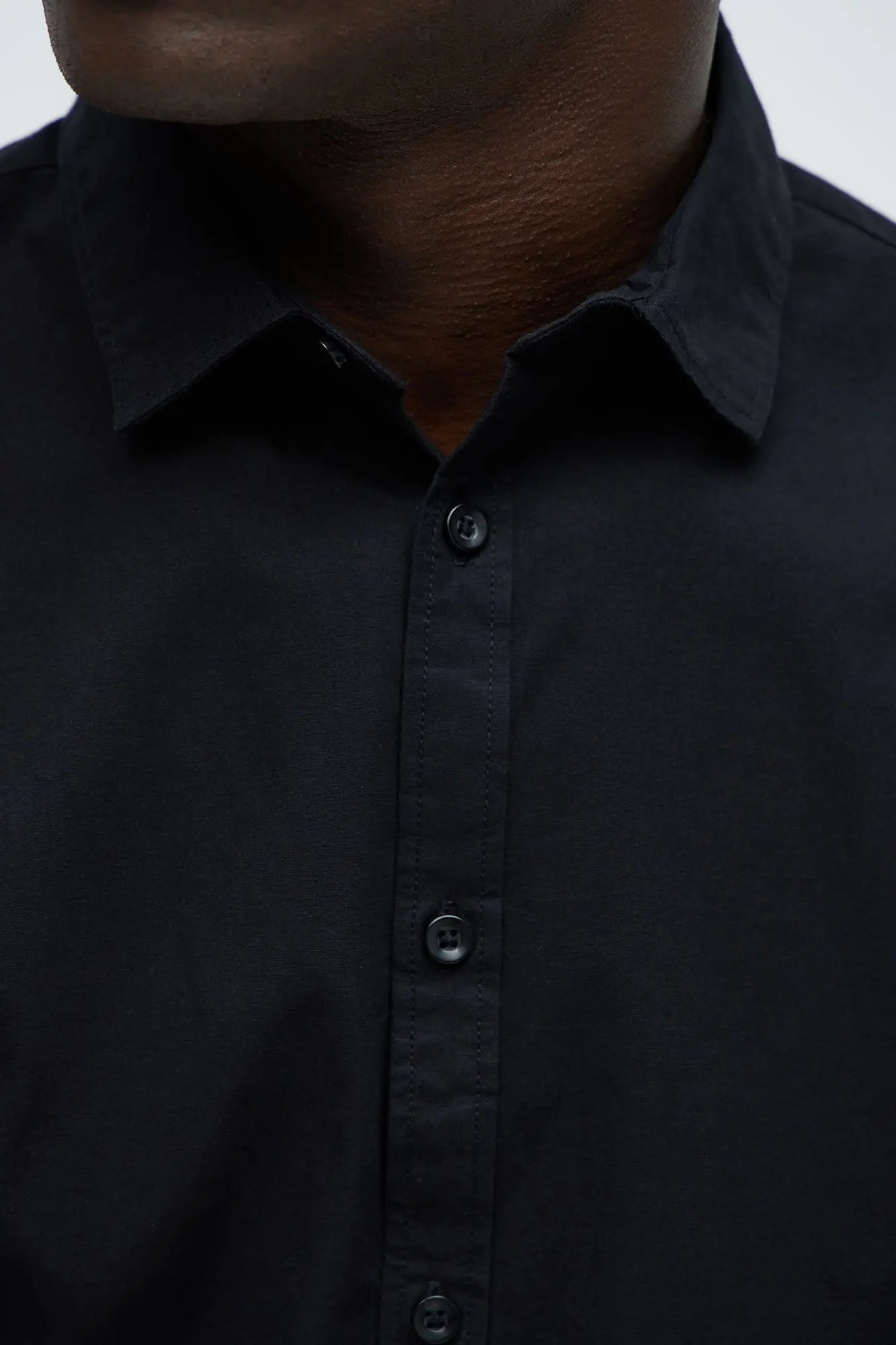 Ryland Short Sleeve Button Up Shirt - Black Fashion Nova