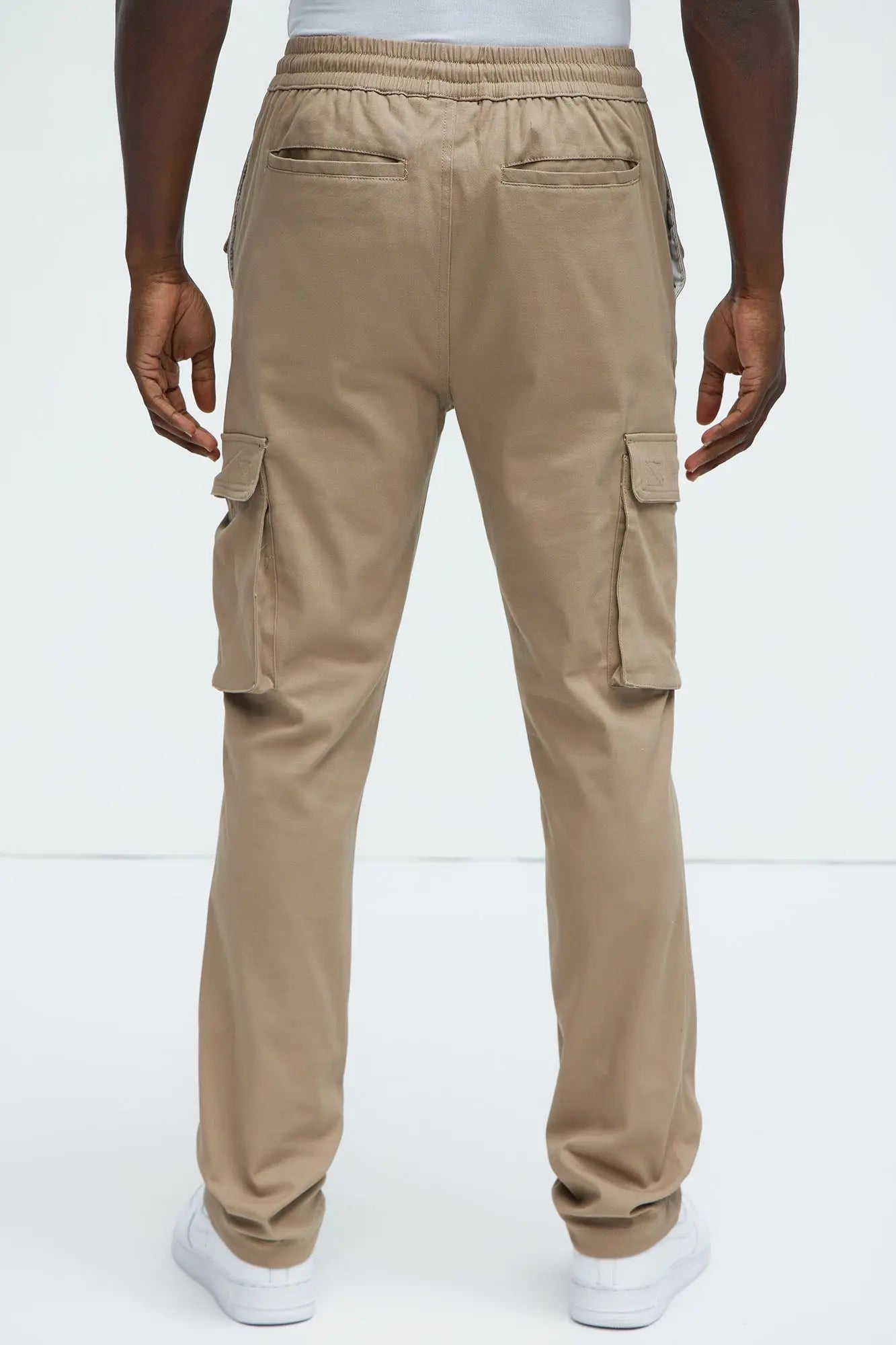 Cadet Utility Slim Cargo Pants - Khaki Fashion Nova