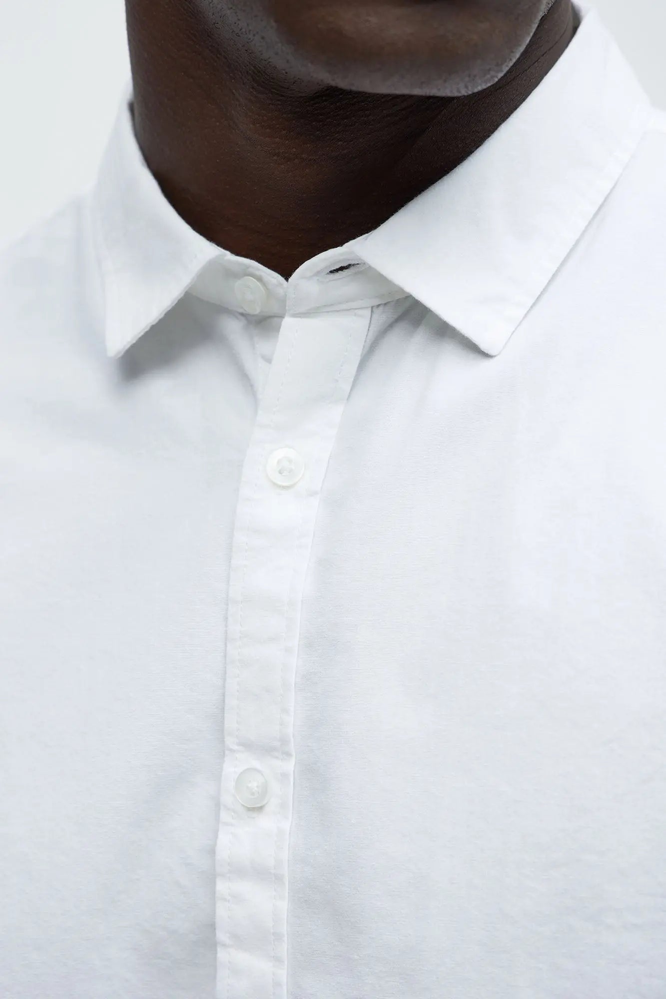 Ryland Short Sleeve Button Up Shirt - White Fashion Nova