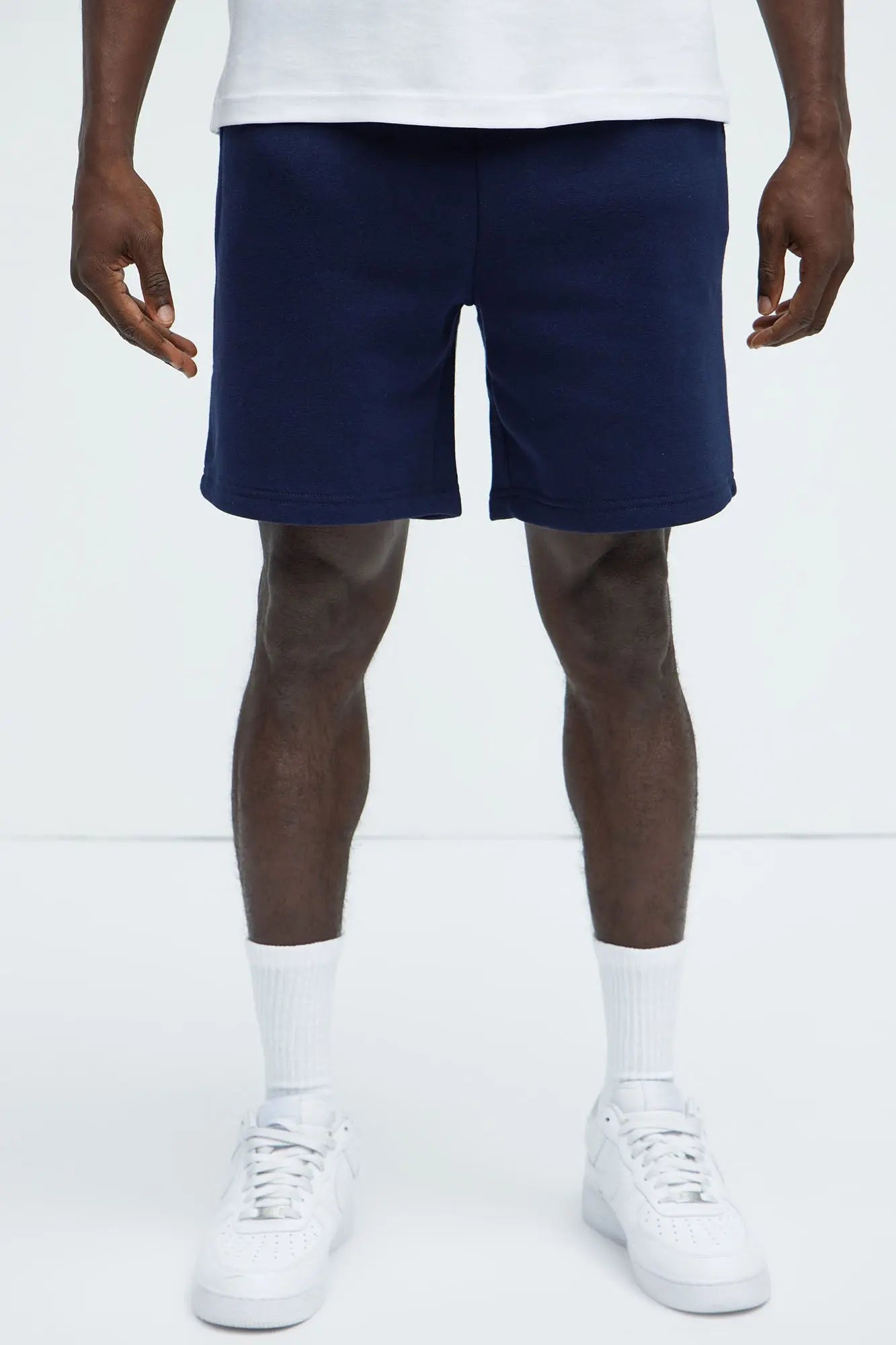 Tyson Sweatshort - Navy Fashion Nova