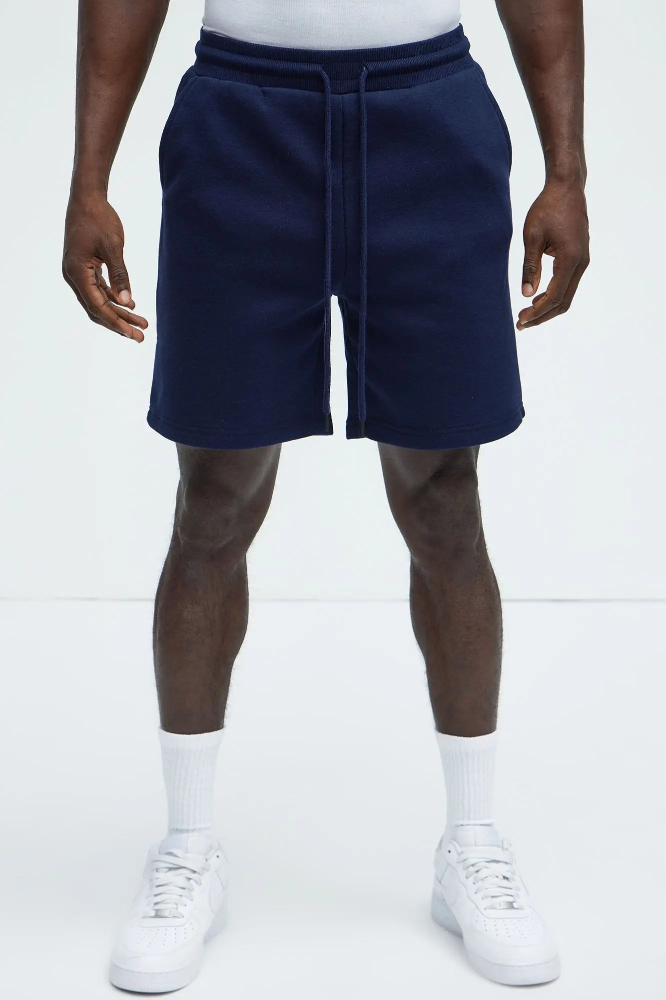 Tyson Sweatshort - Navy Fashion Nova