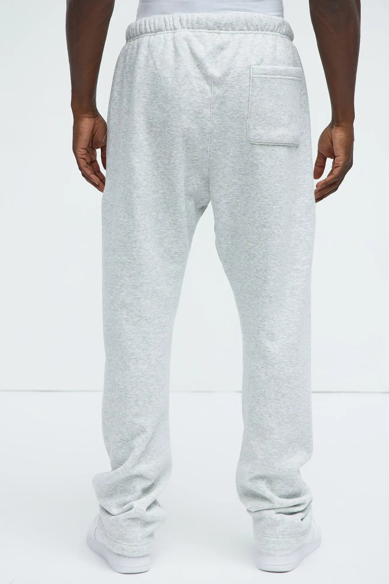 Tyson Heavyweight Straight Sweatpants - Heather Grey Fashion Nova
