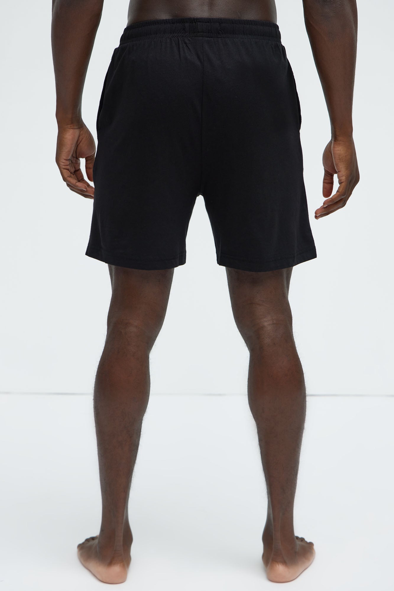 Essential Modal Lounge Shorts - Black Fashion Nova