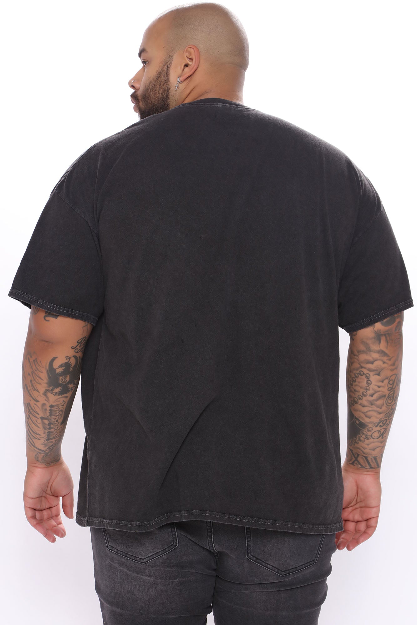 Aaliyah One In A Million Short Sleeve Tee - Black/combo Fashion Nova