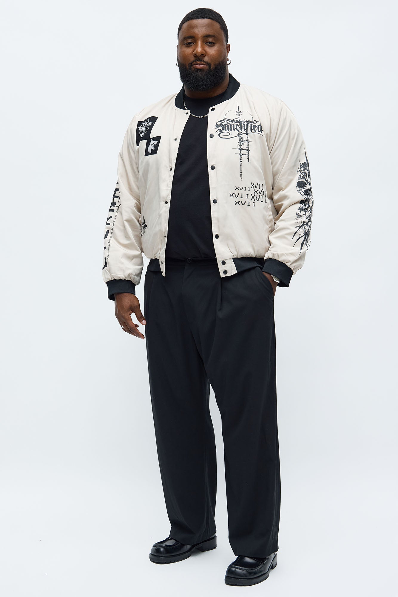 Eternal Blessings Bomber Jacket - Khaki/combo Fashion Nova