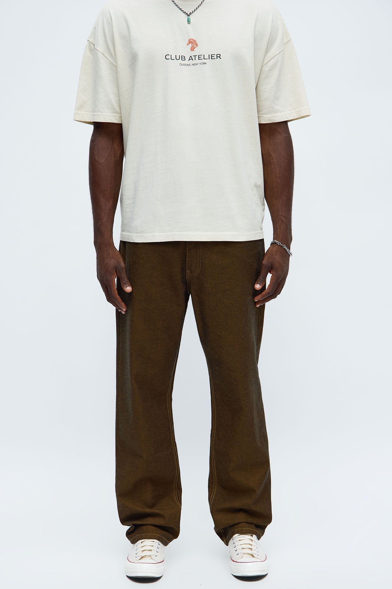 Straight Be Right Jean - Brown Fashion Nova