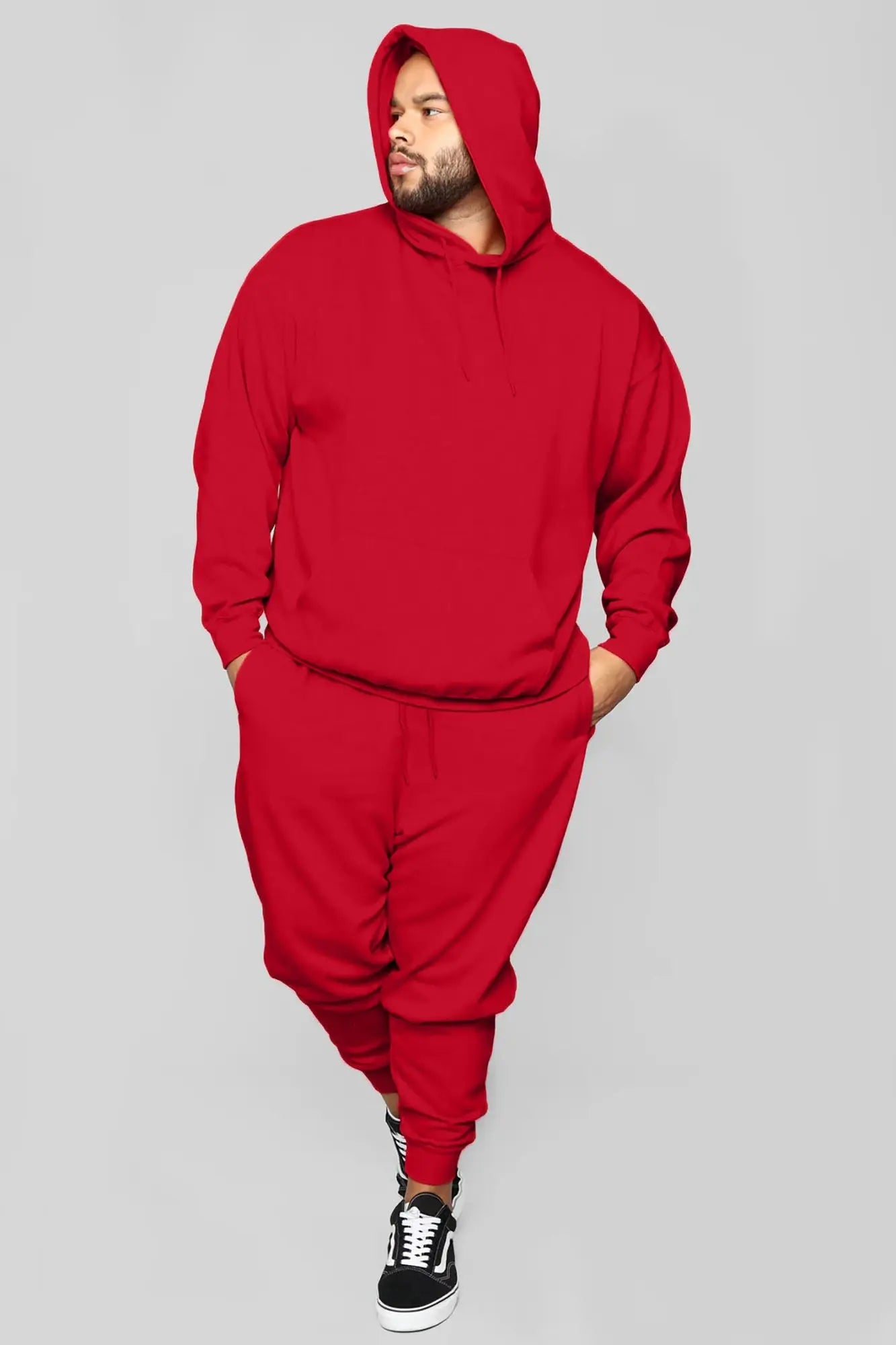 Tyson Hoodie - Red Fashion Nova