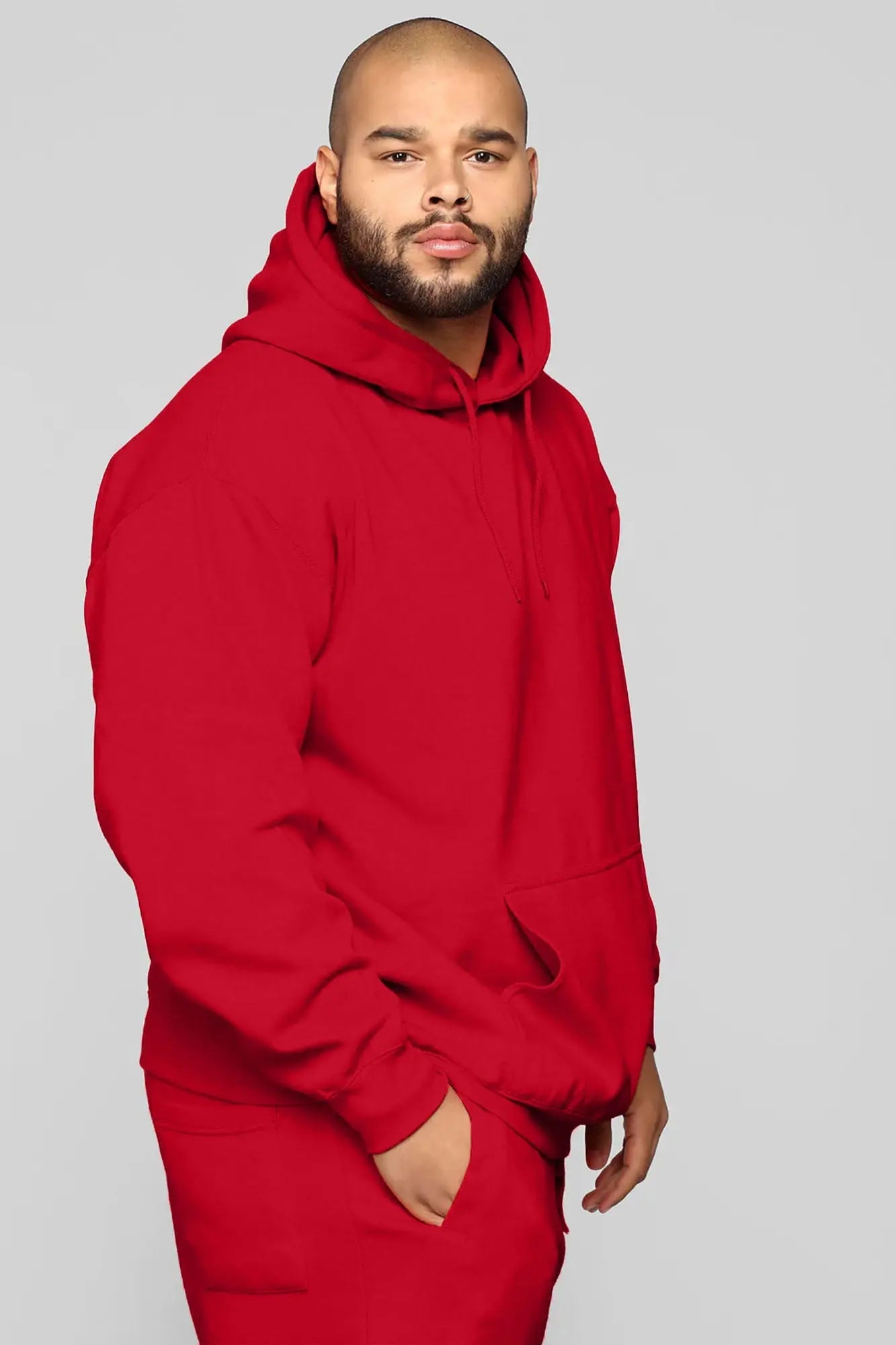 Tyson Hoodie - Red Fashion Nova