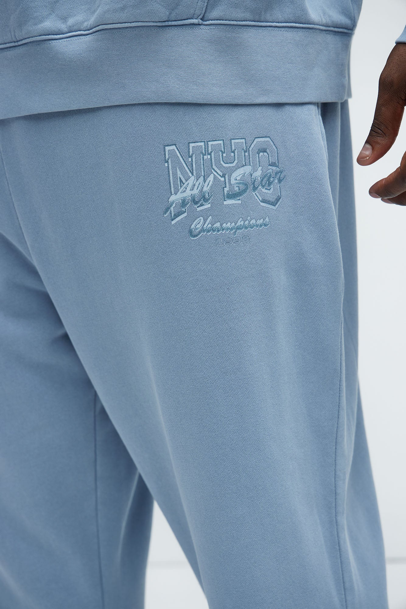 NYC All Star Sweatpants - Grey Fashion Nova