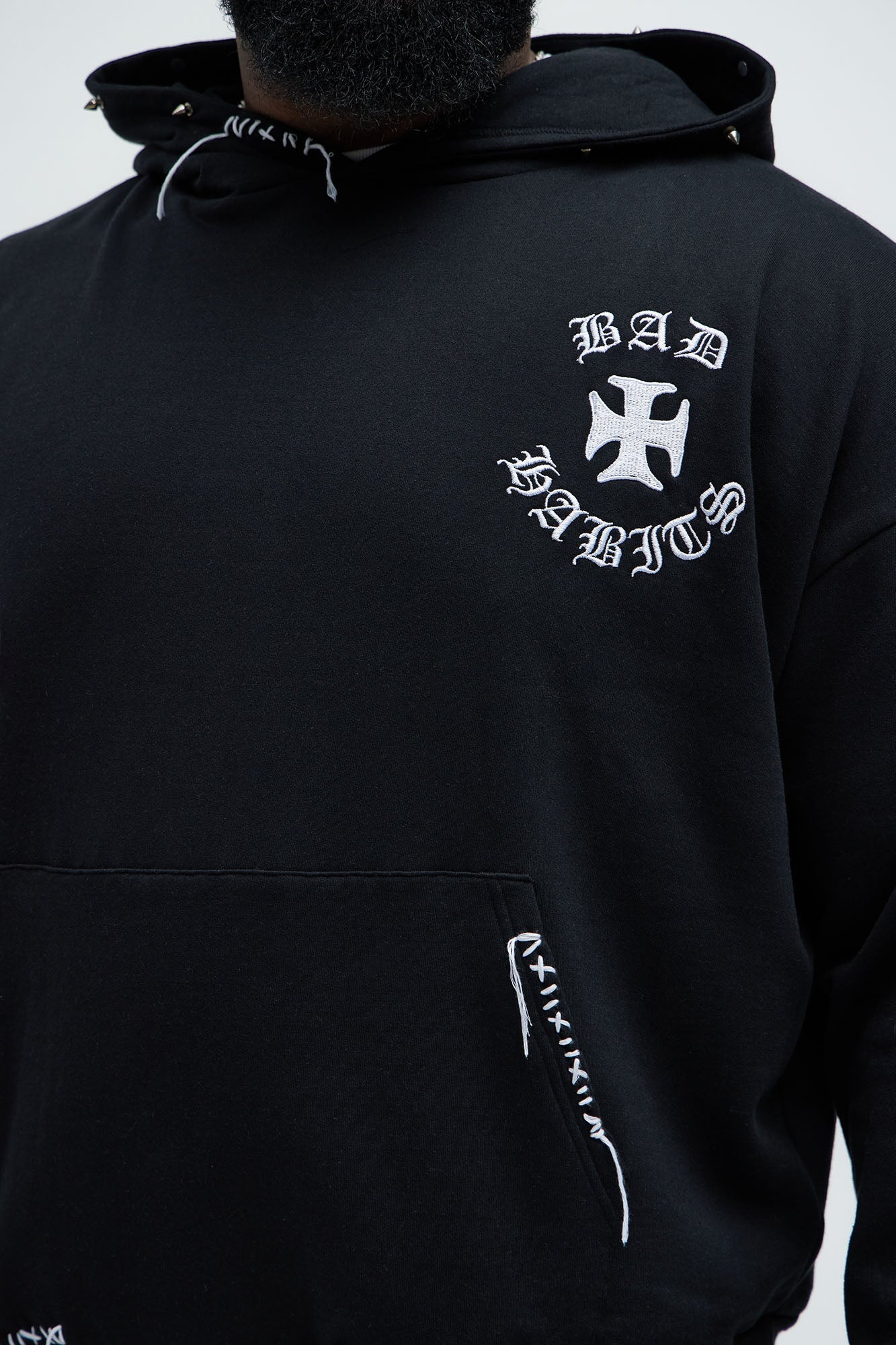 Stars Align Hoodie - Black Fashion Nova