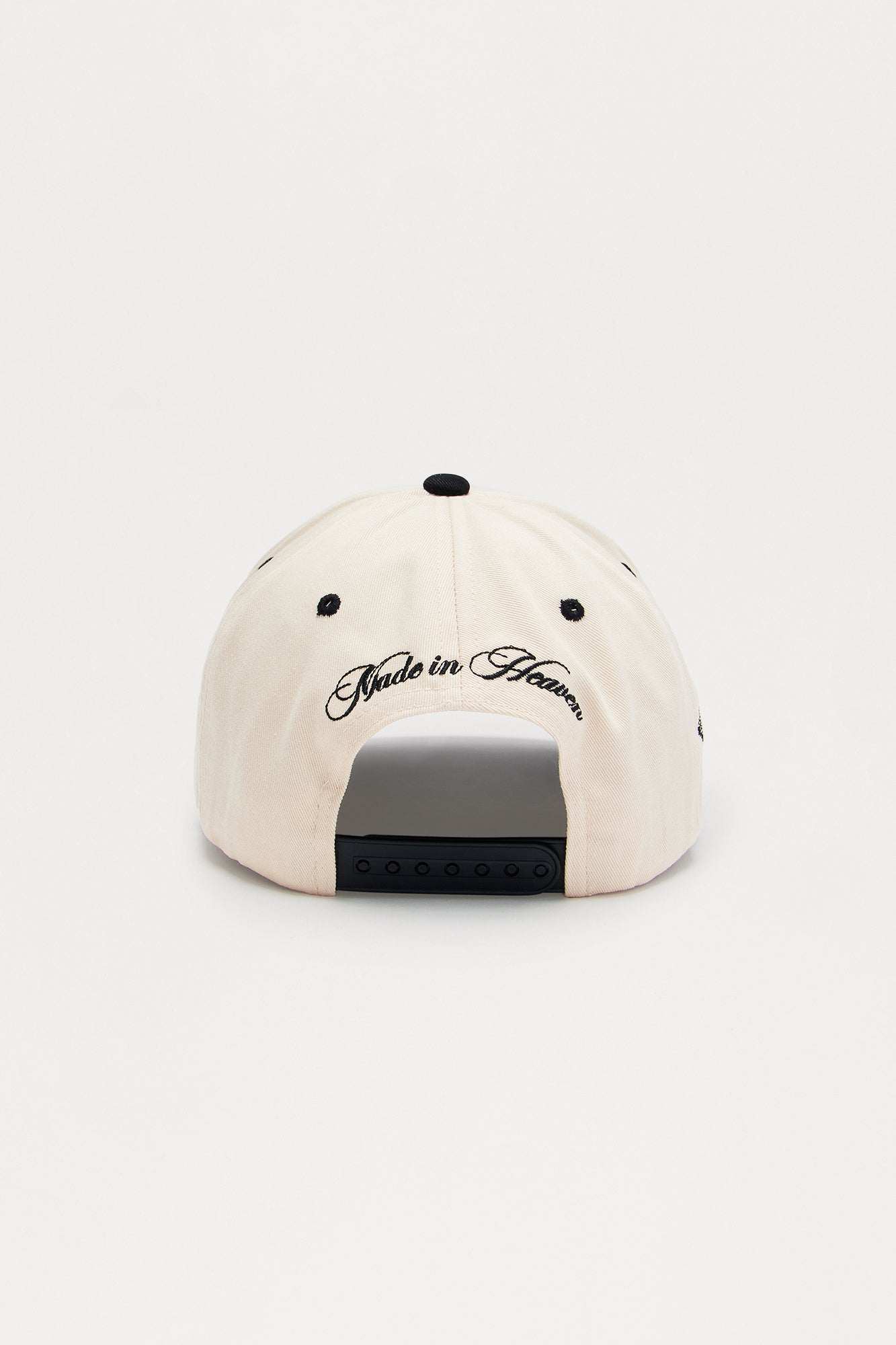 Made In Heaven Twill Structured Snapback Hat - Stone/Combo Fashion Nova