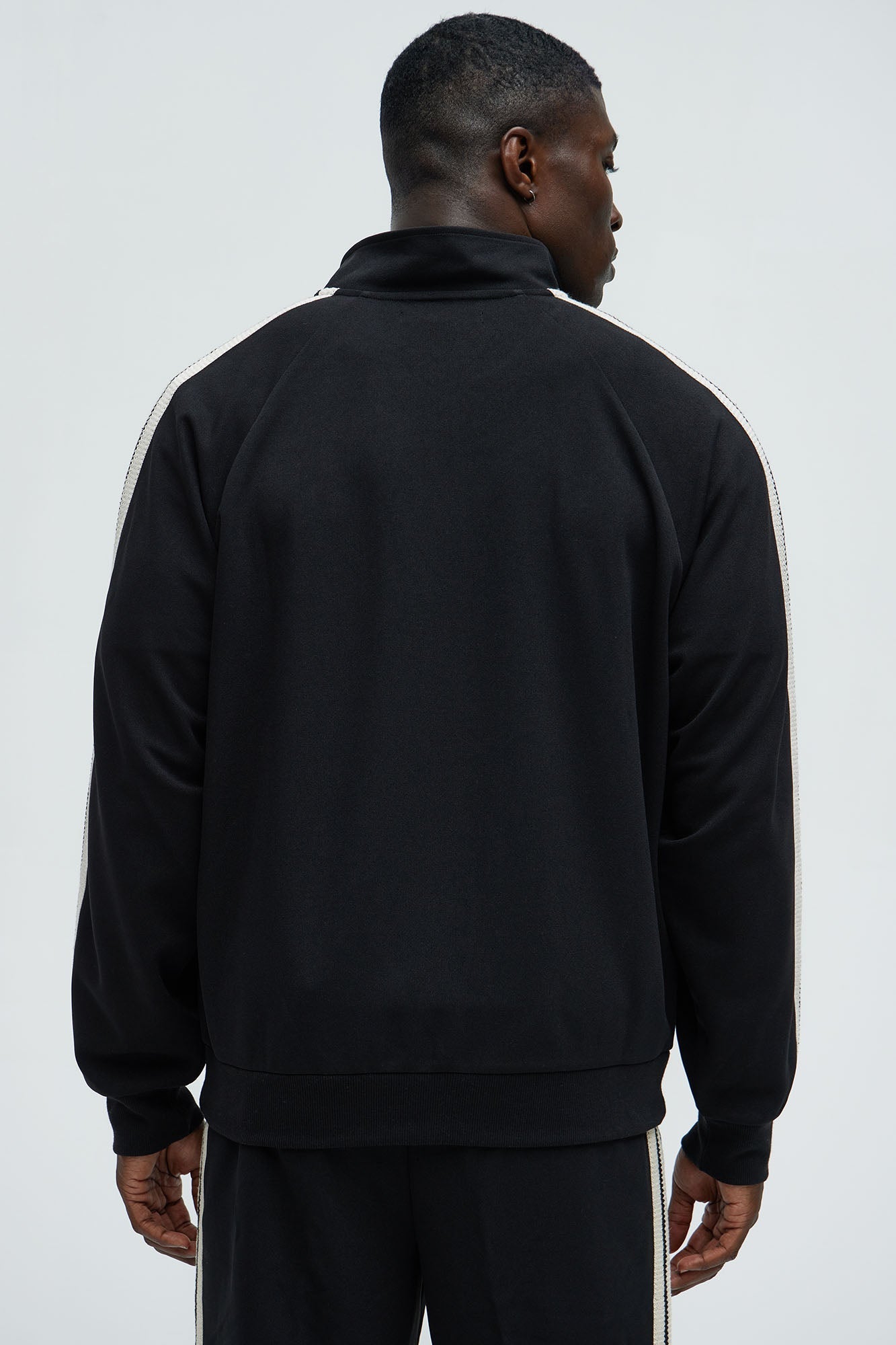 Dennis Track Jacket - Black Fashion Nova