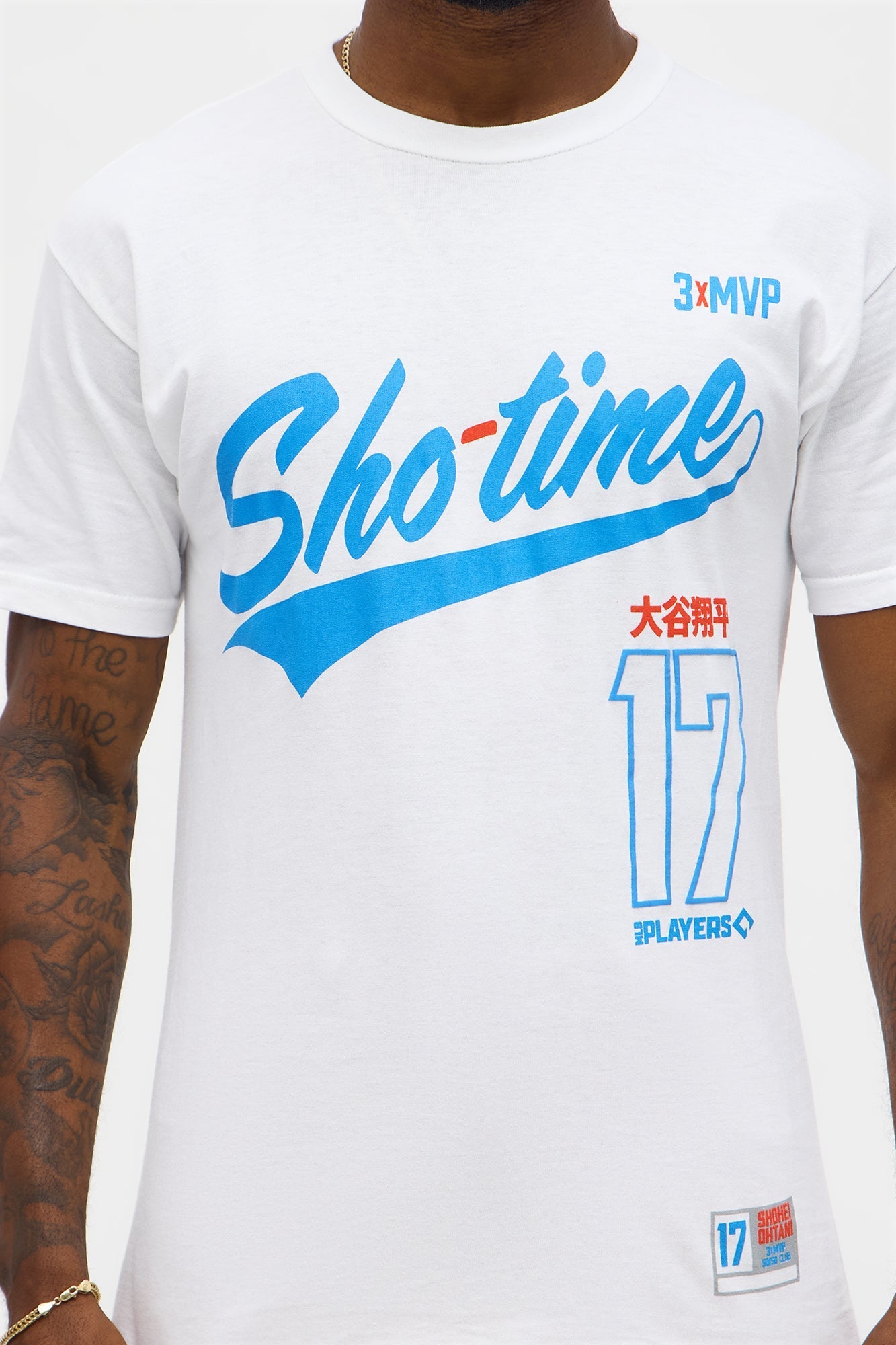 Shohei Ohtani Sho Time Short Sleeve Tee - White Fashion Nova