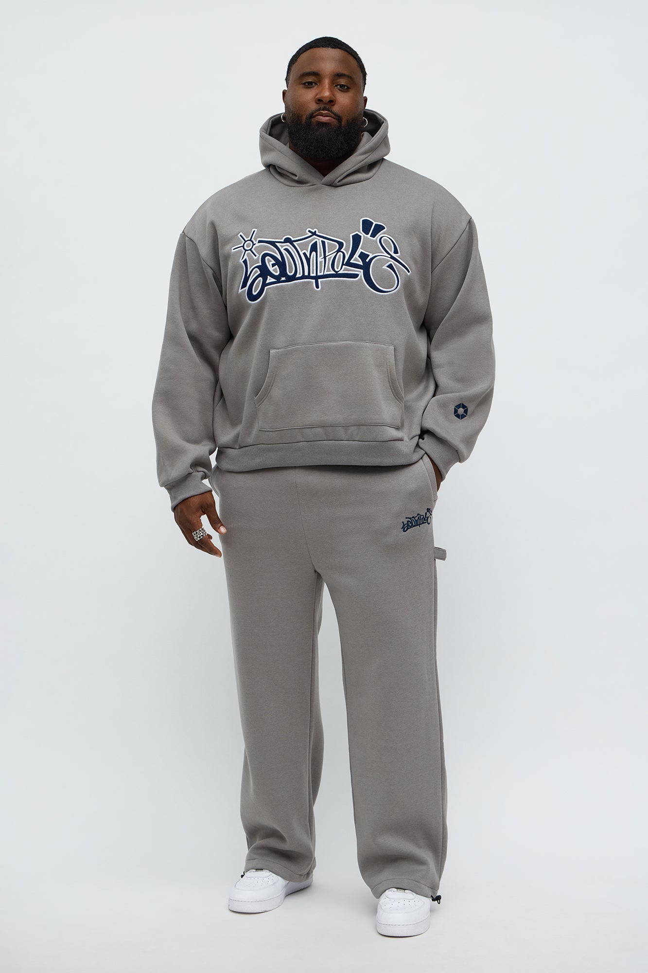 Southpole Signature Jogger - Grey Fashion Nova